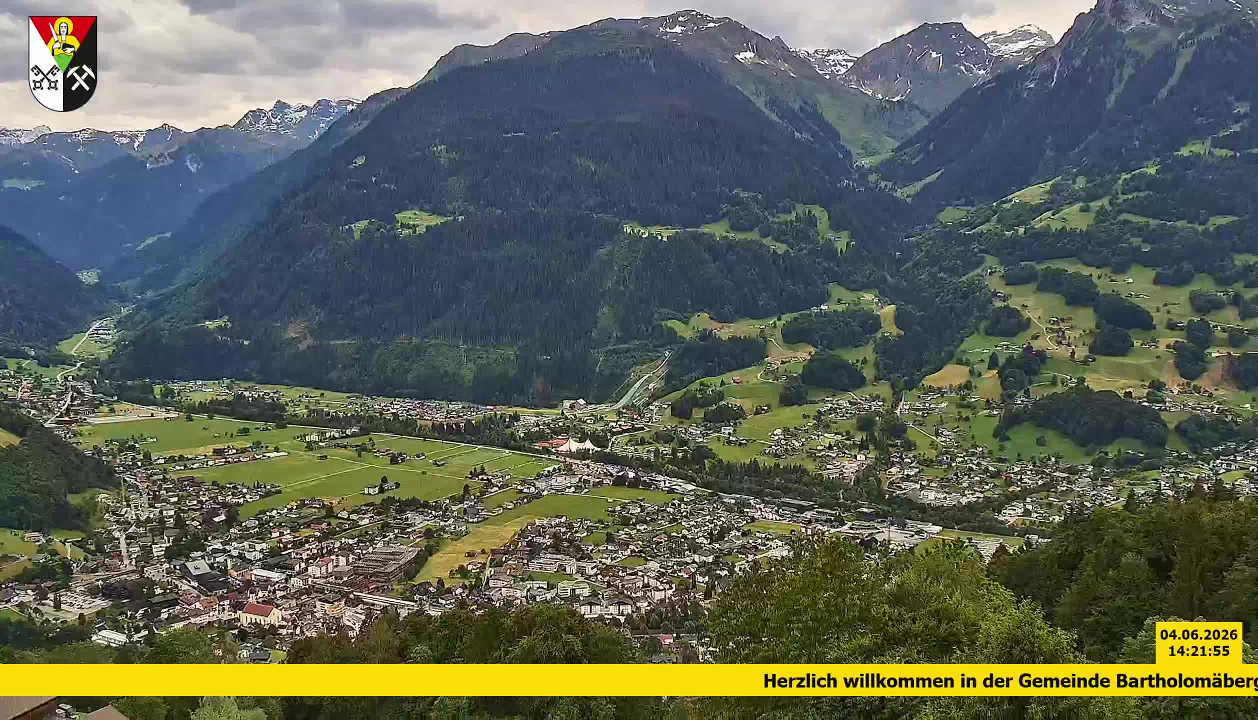 Bartholomäberg | Blick auf Schruns