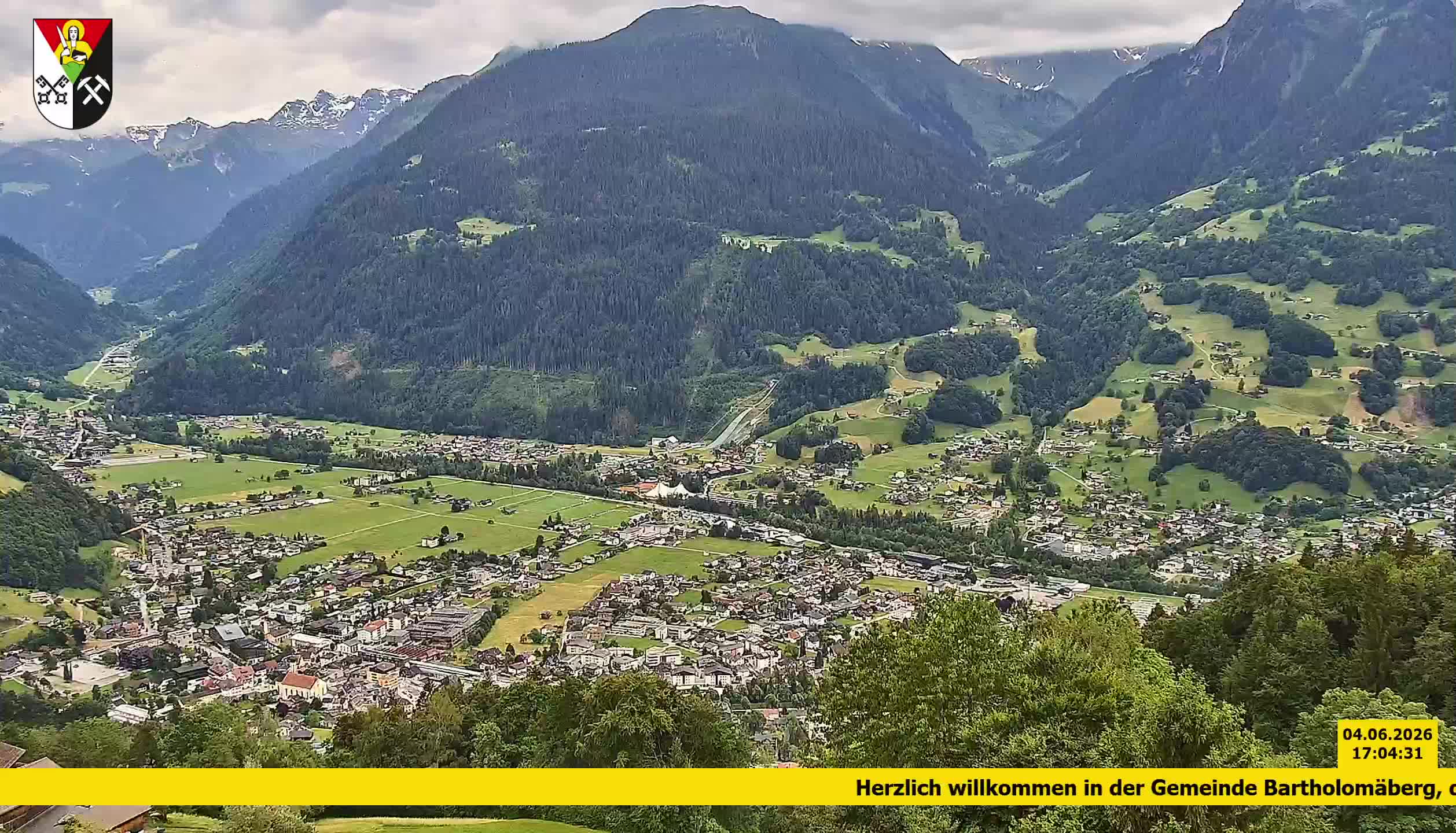Bartholomäberg | Blick auf Schruns