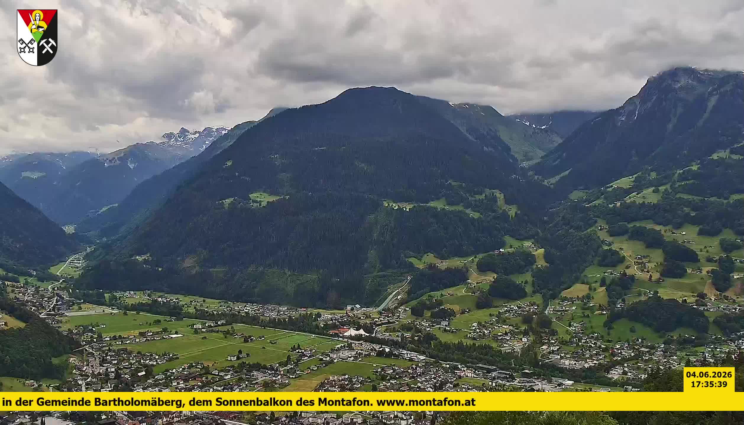 Bartholomäberg | Blick auf Schruns