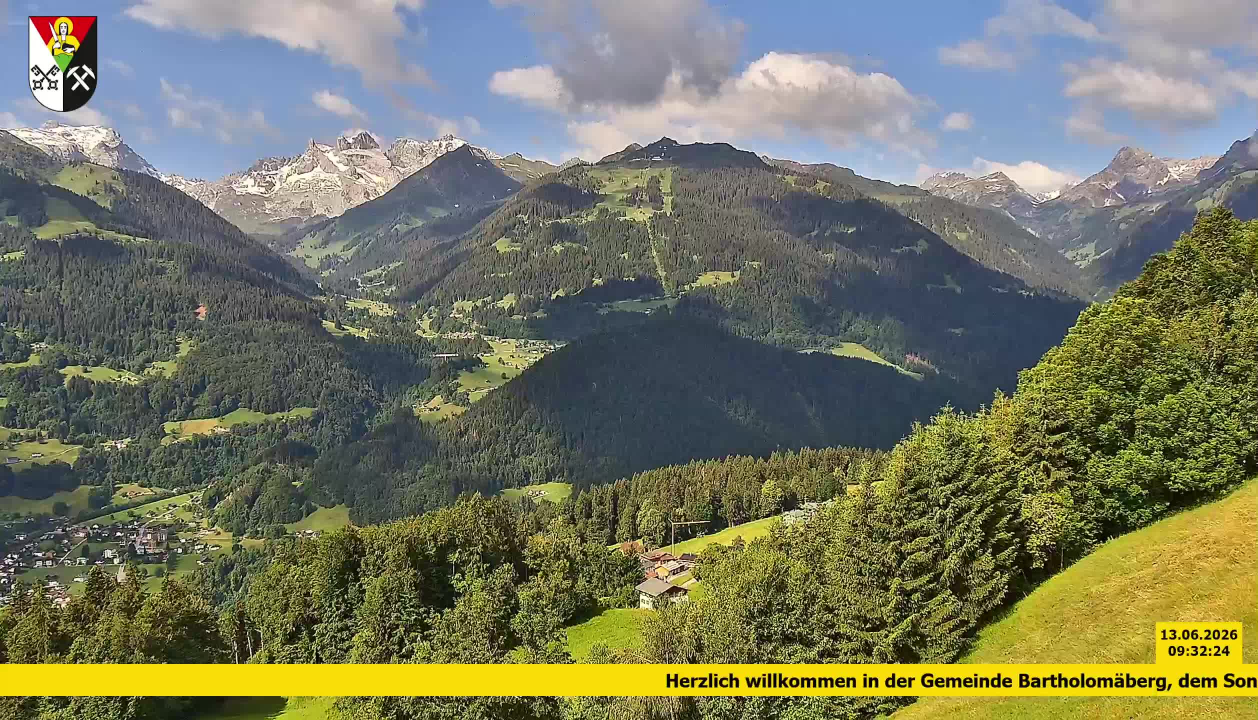 Bartholomäberg | Blick auf Schruns
