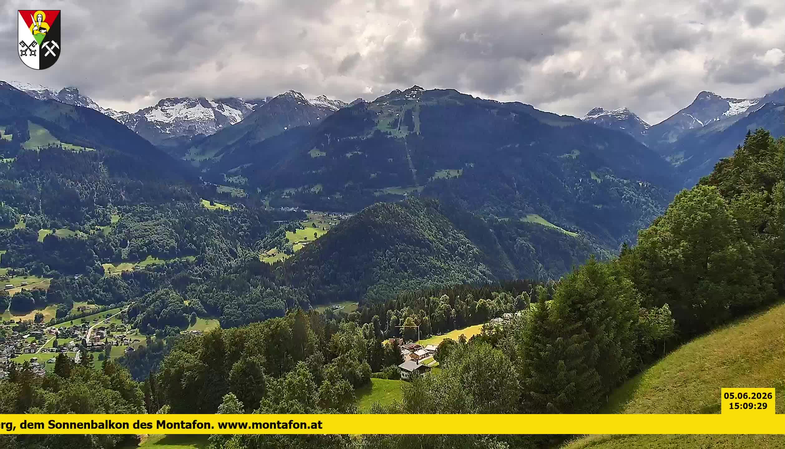 Bartholomäberg | Blick auf Schruns