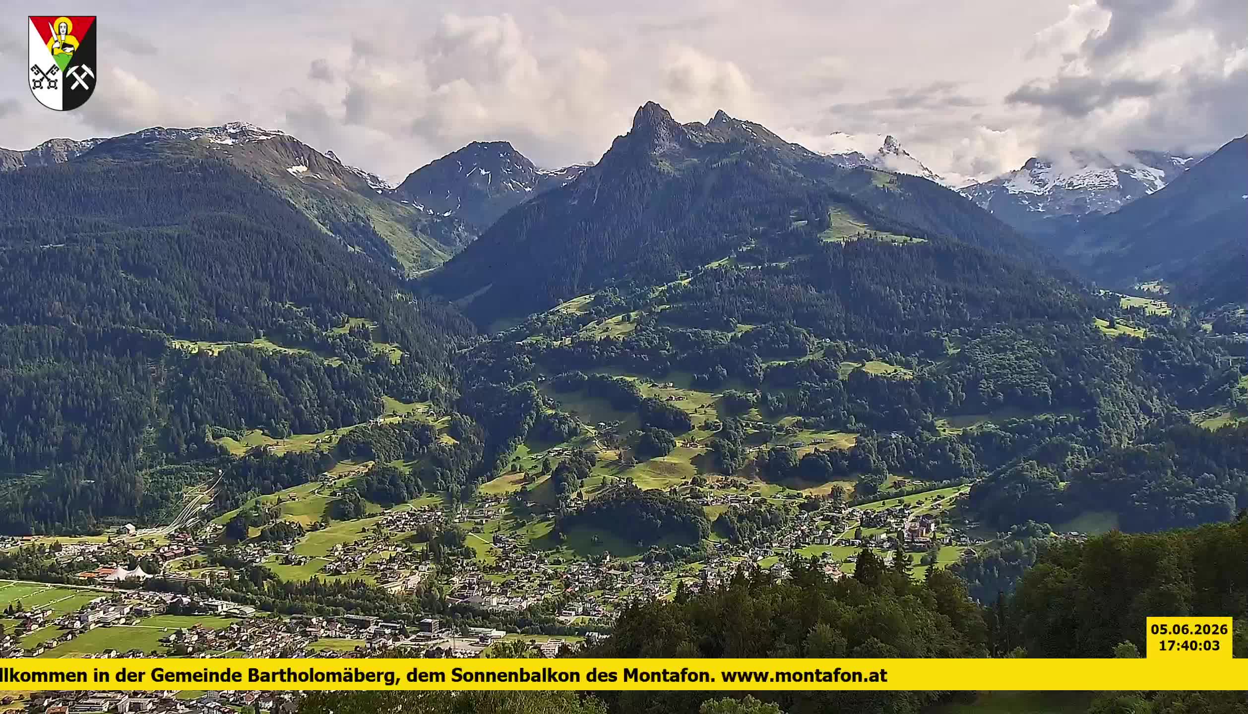Bartholomäberg | Blick auf Schruns