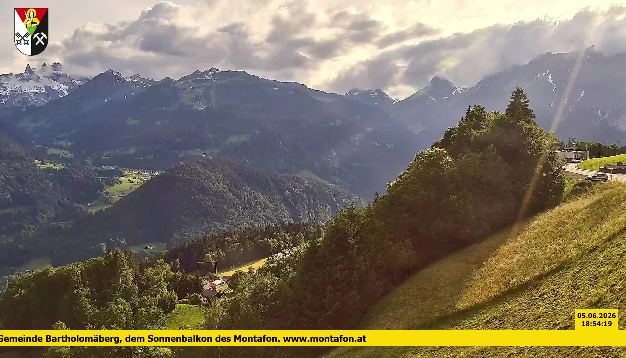 Bartholomäberg | Blick auf Schruns