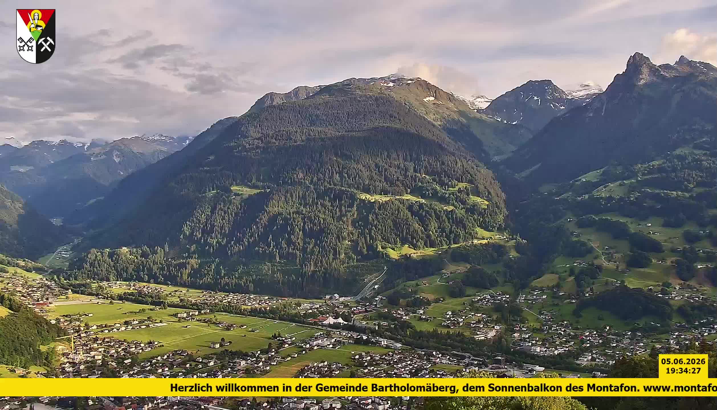 Bartholomäberg | Blick auf Schruns