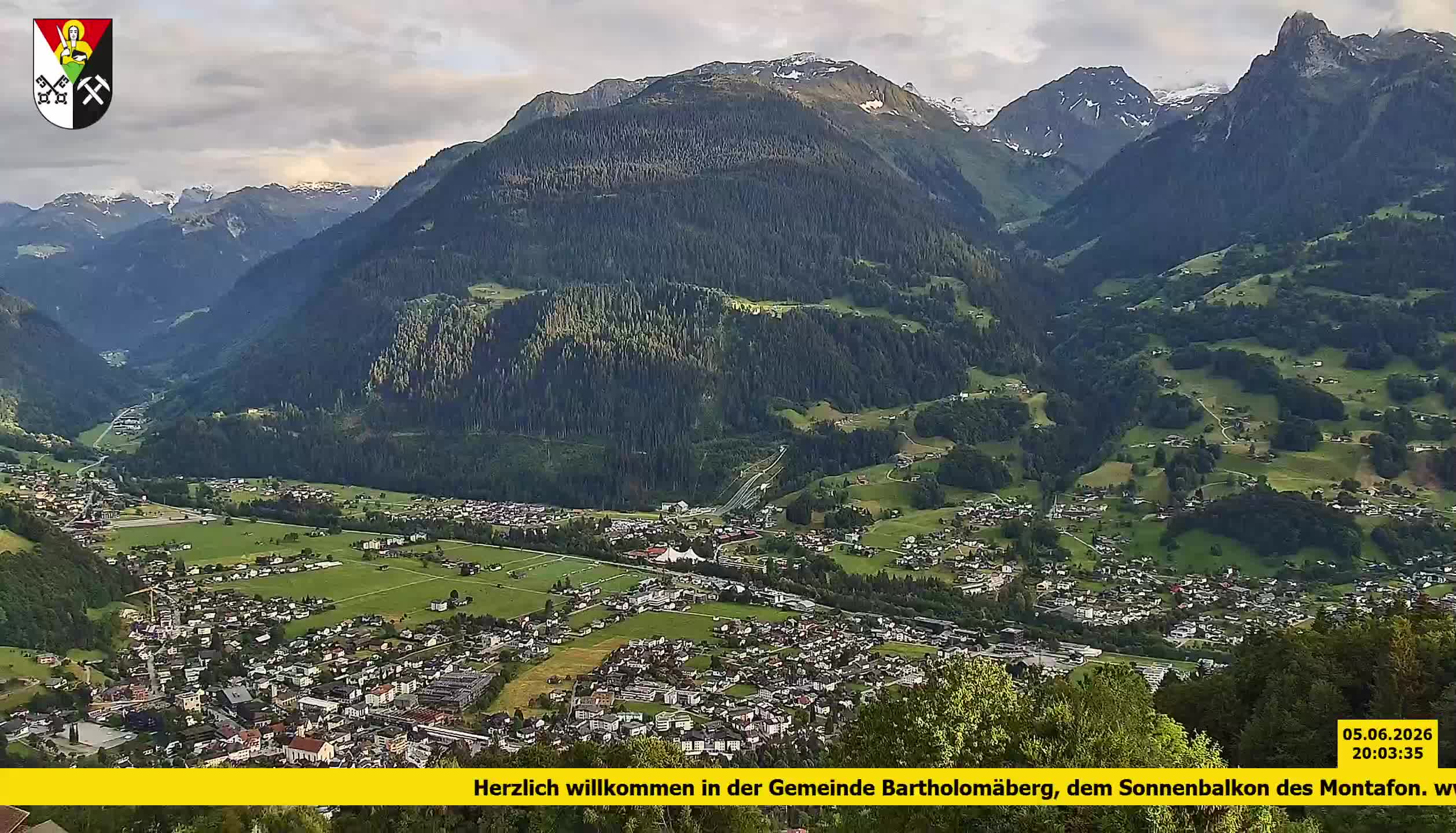 Bartholomäberg | Blick auf Schruns