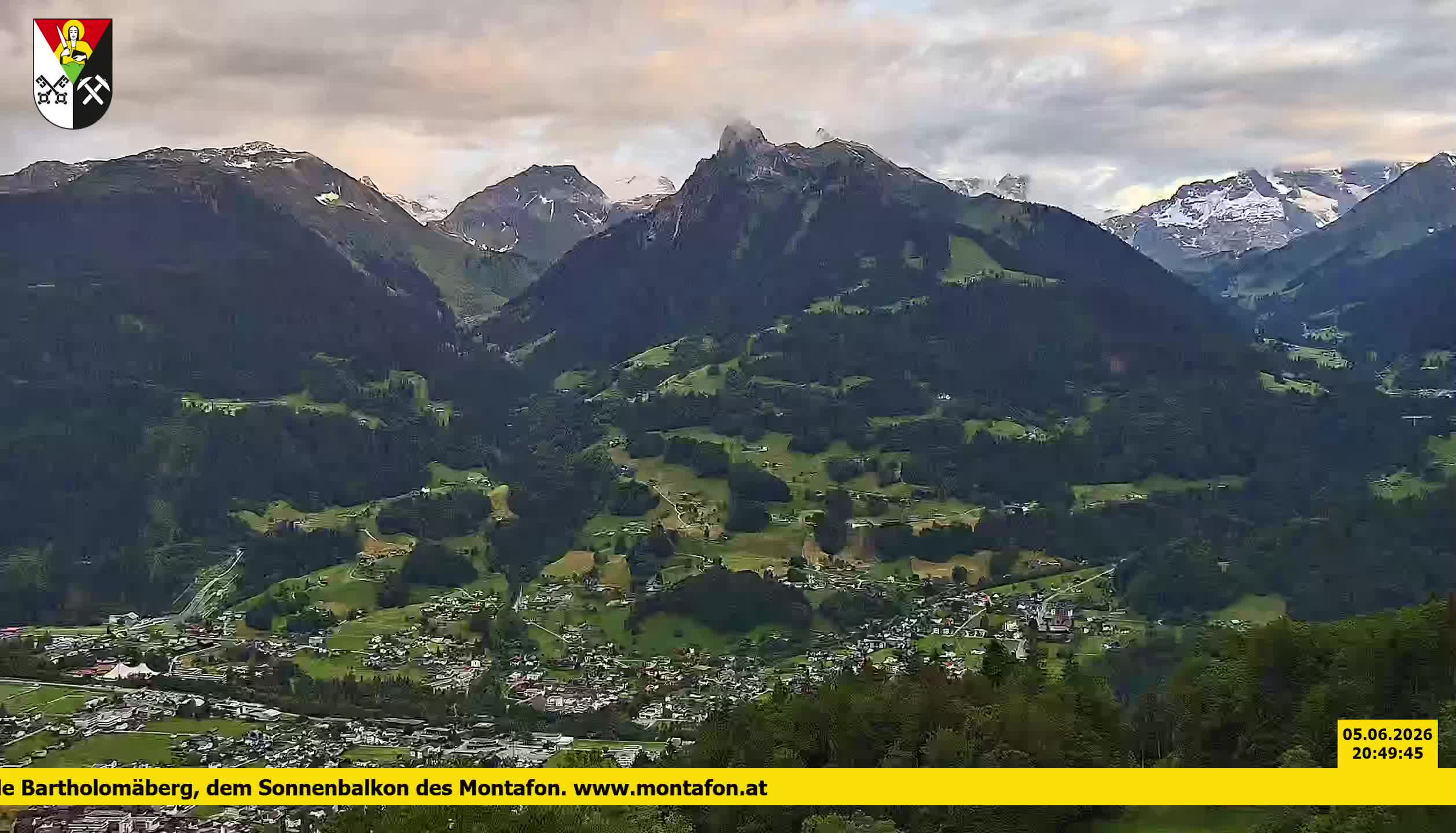 Bartholomäberg | Blick auf Schruns