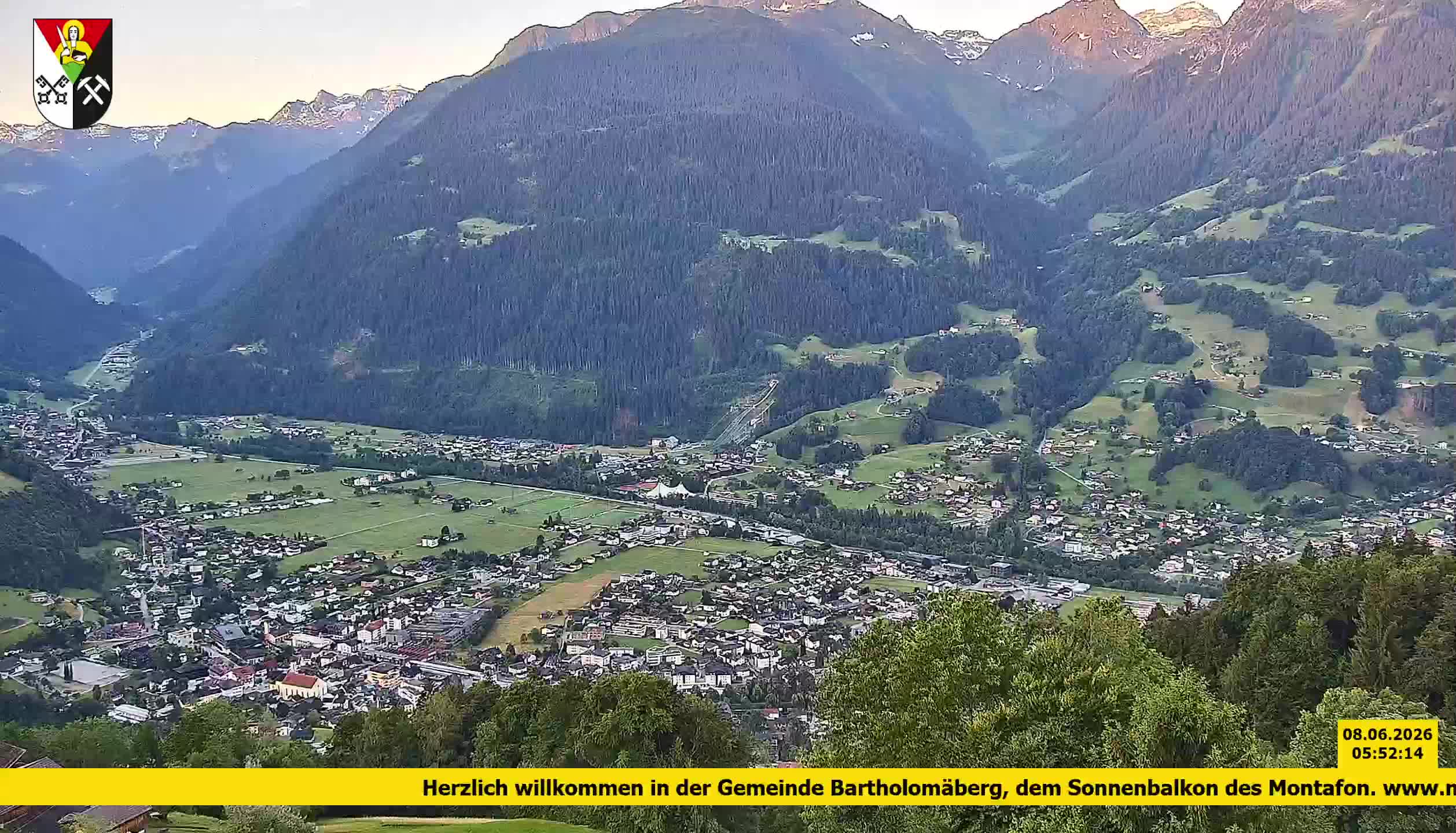 Bartholomäberg | Blick auf Schruns