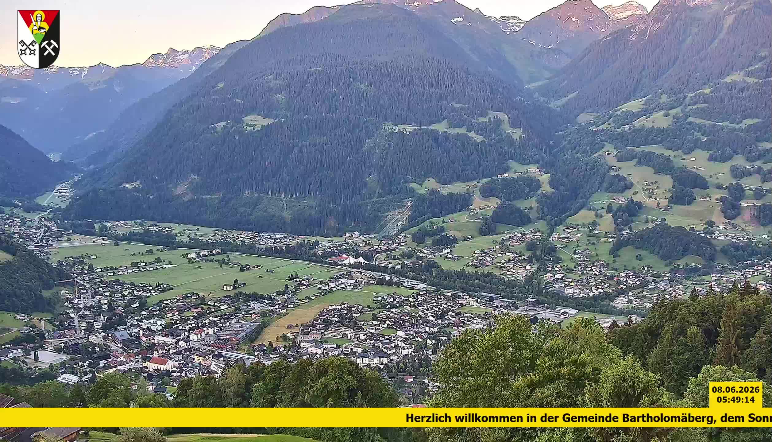 Bartholomäberg | Blick auf Schruns
