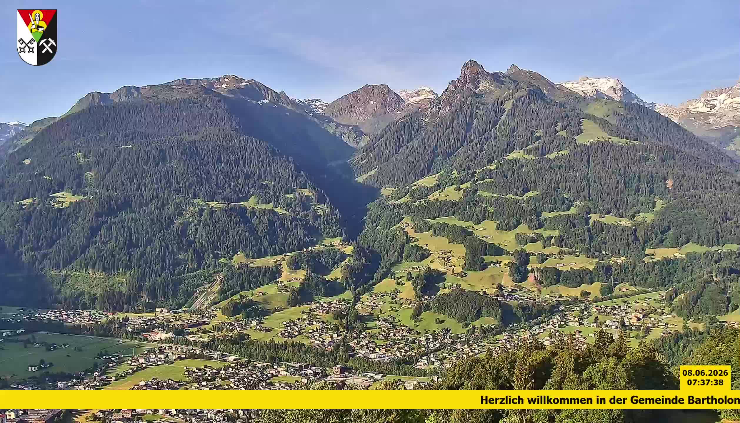 Bartholomäberg | Blick auf Schruns