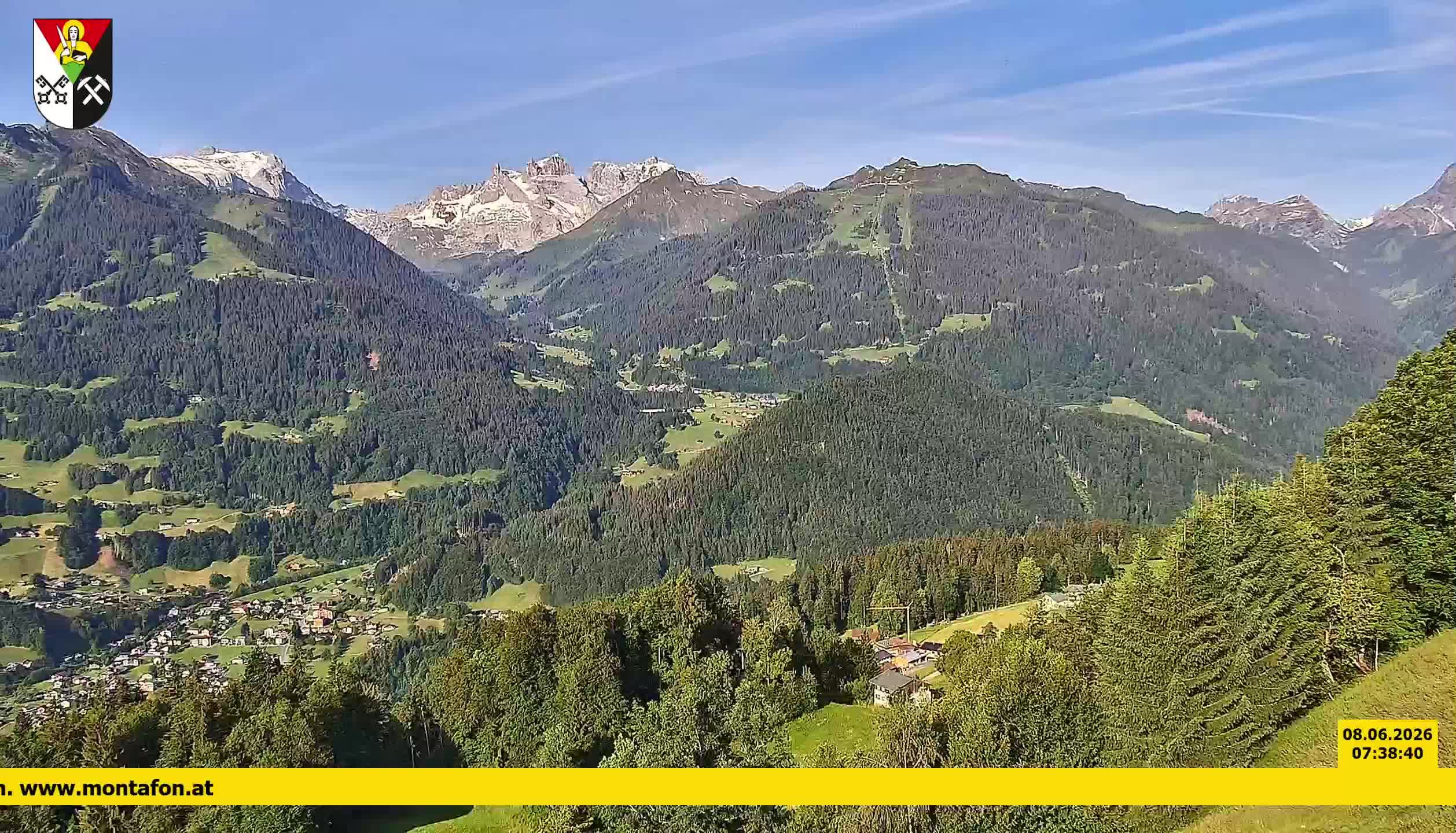 Bartholomäberg | Blick auf Schruns