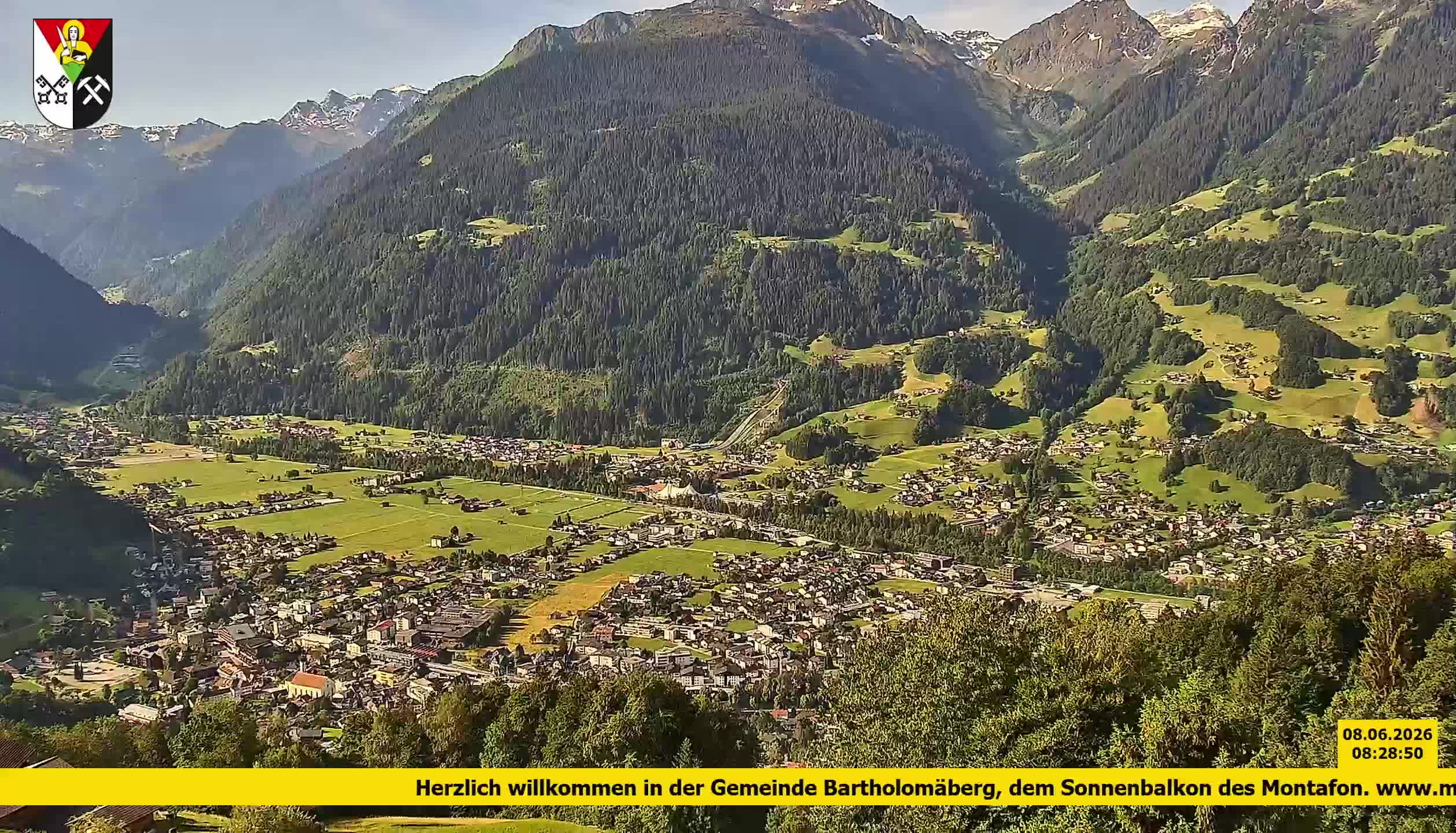 Bartholomäberg | Blick auf Schruns