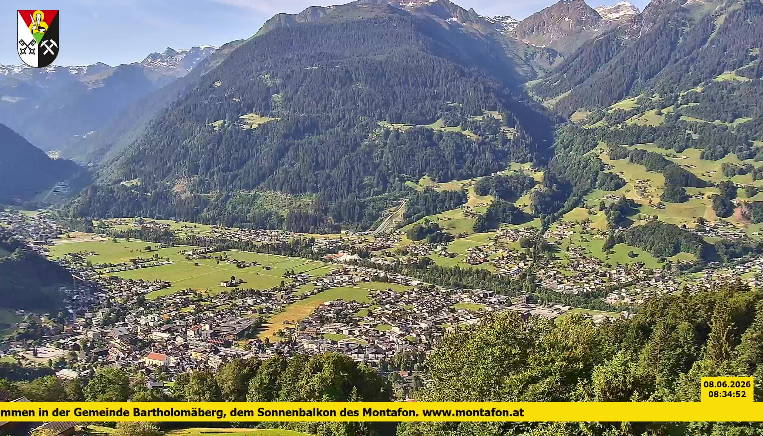 Bartholomäberg | Blick auf Schruns