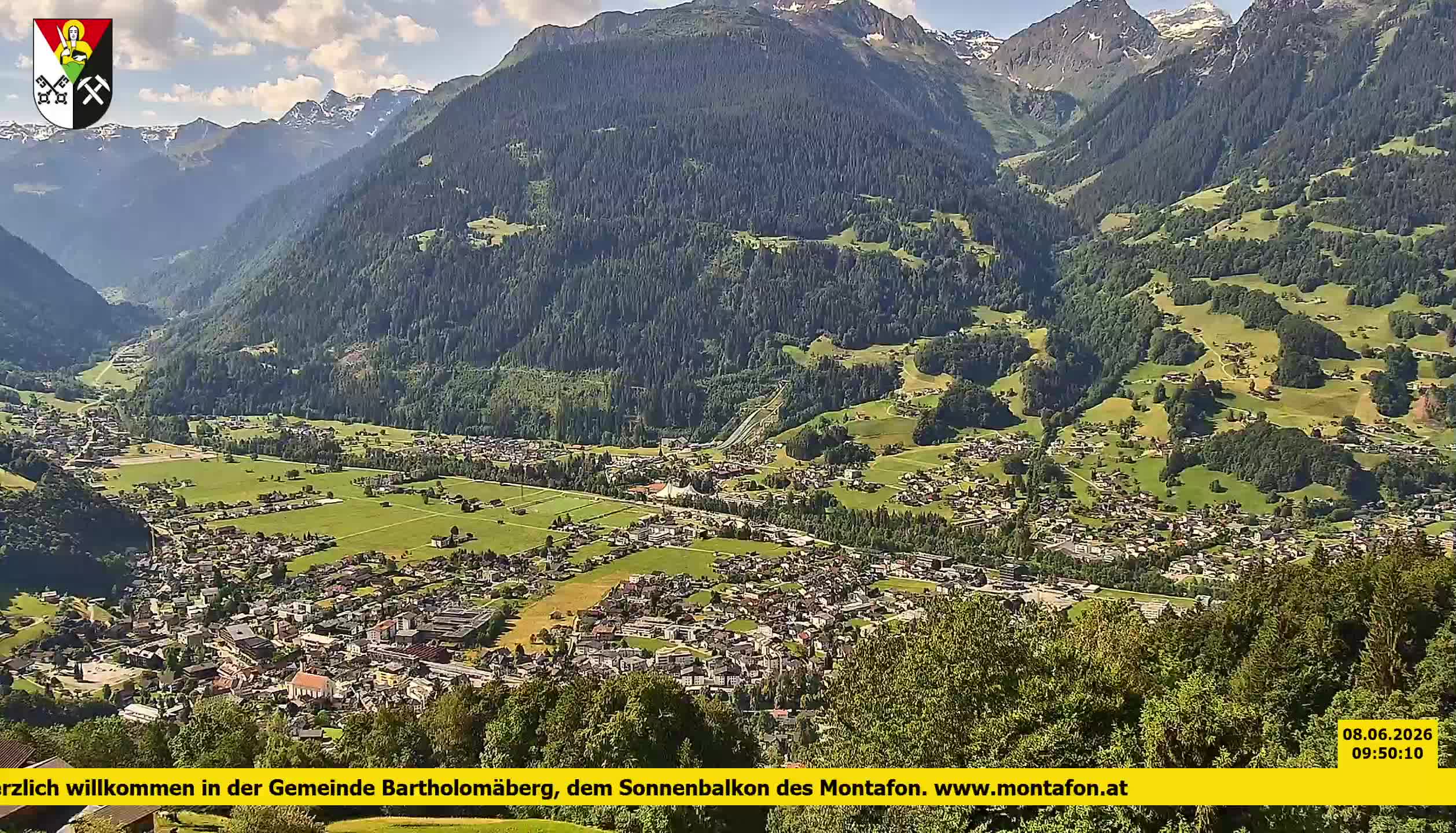 Bartholomäberg | Blick auf Schruns