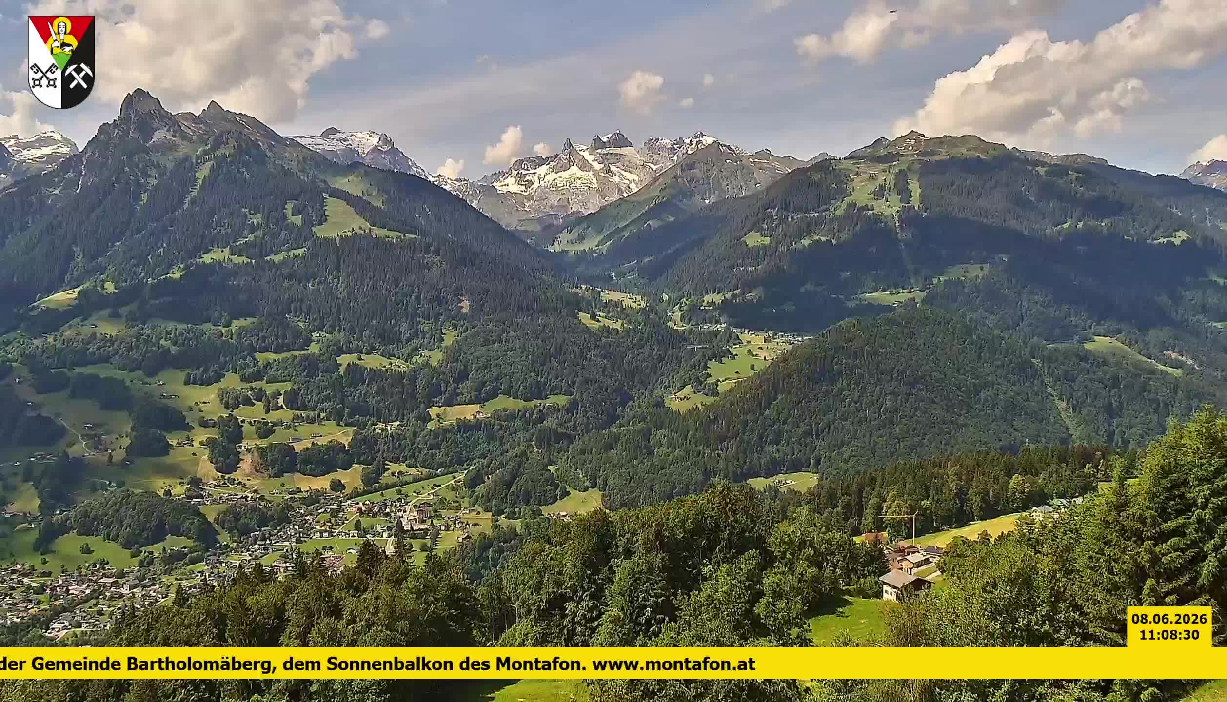 Bartholomäberg | Blick auf Schruns