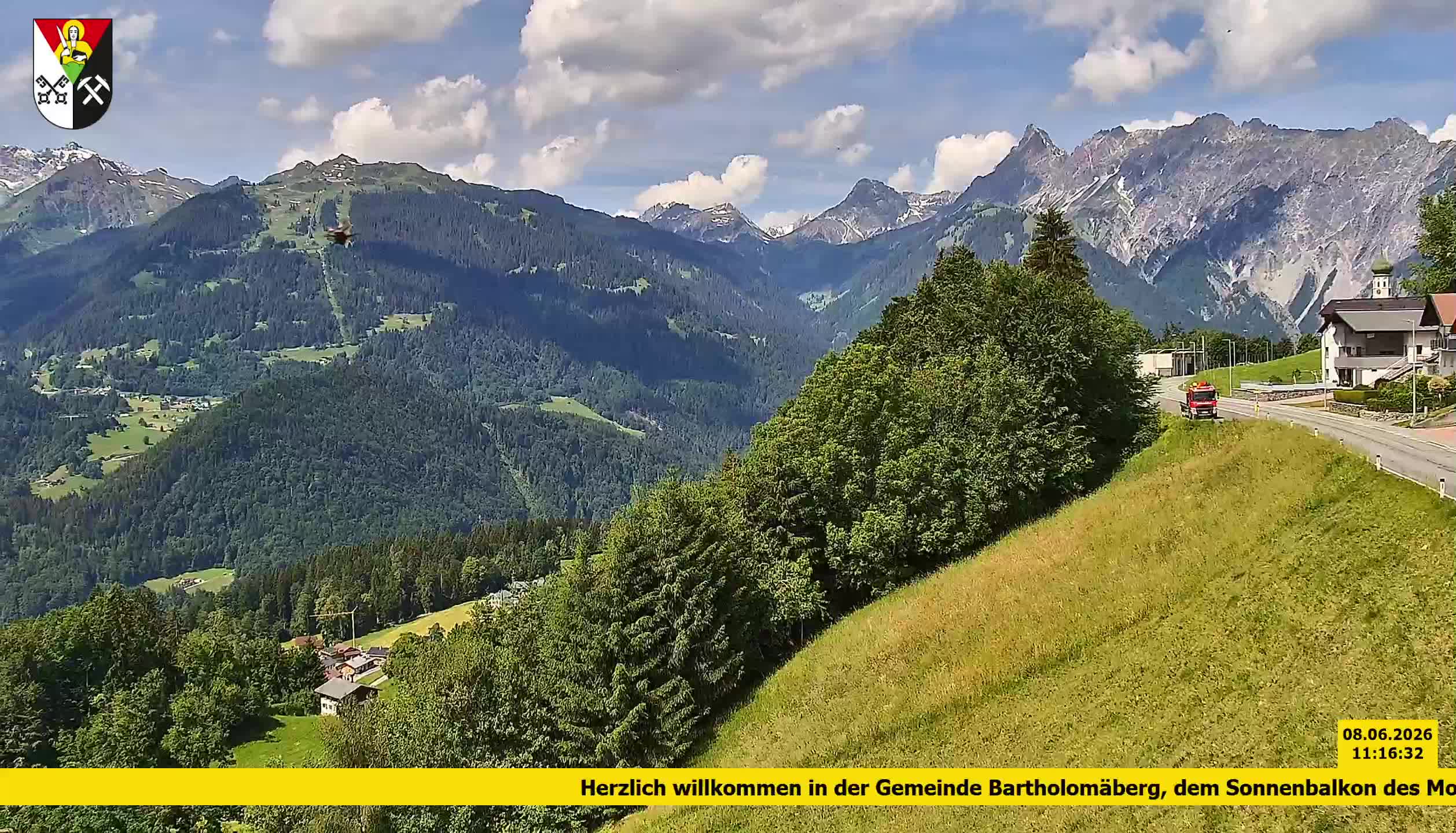 Bartholomäberg | Blick auf Schruns