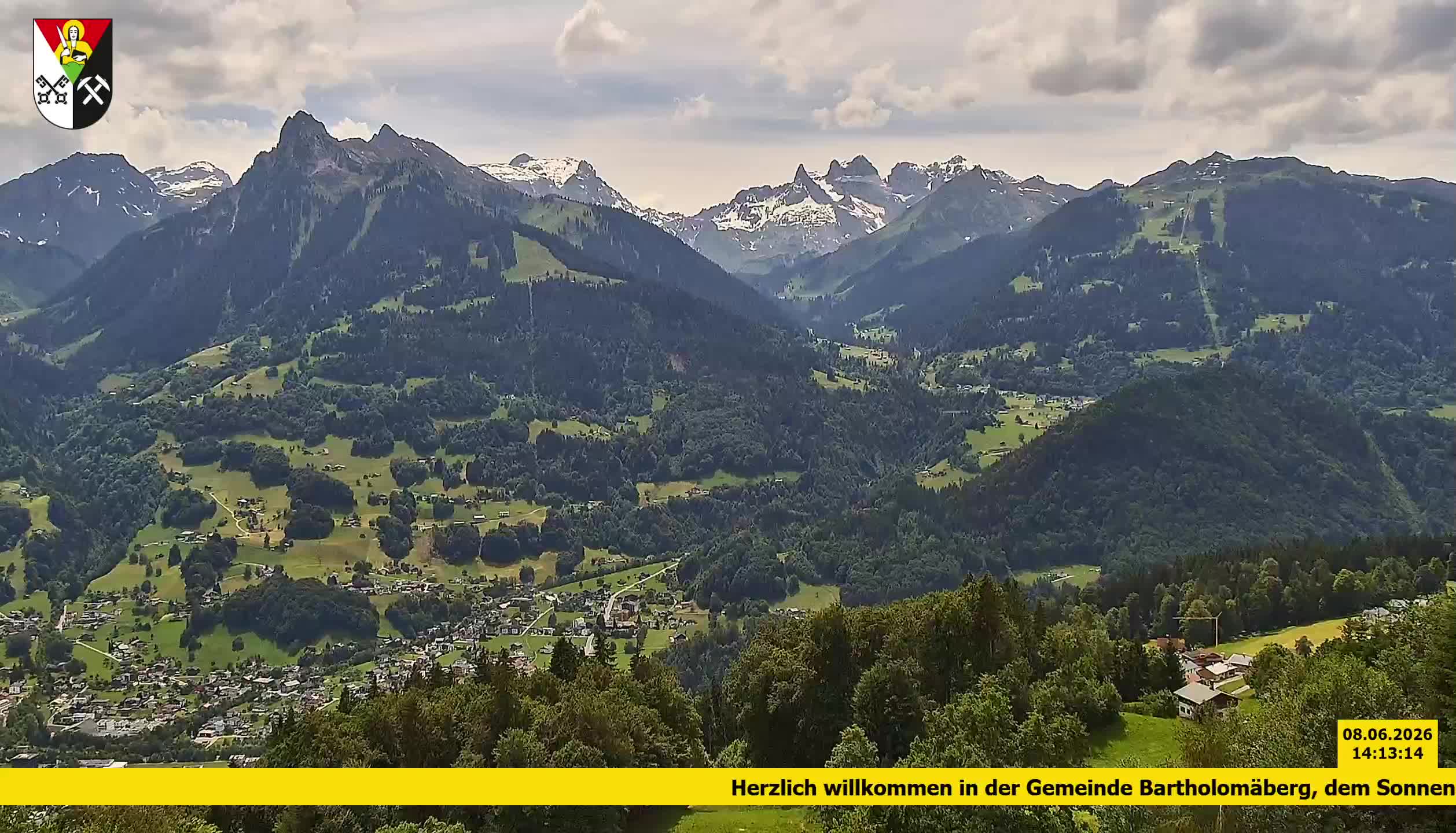 Bartholomäberg | Blick auf Schruns