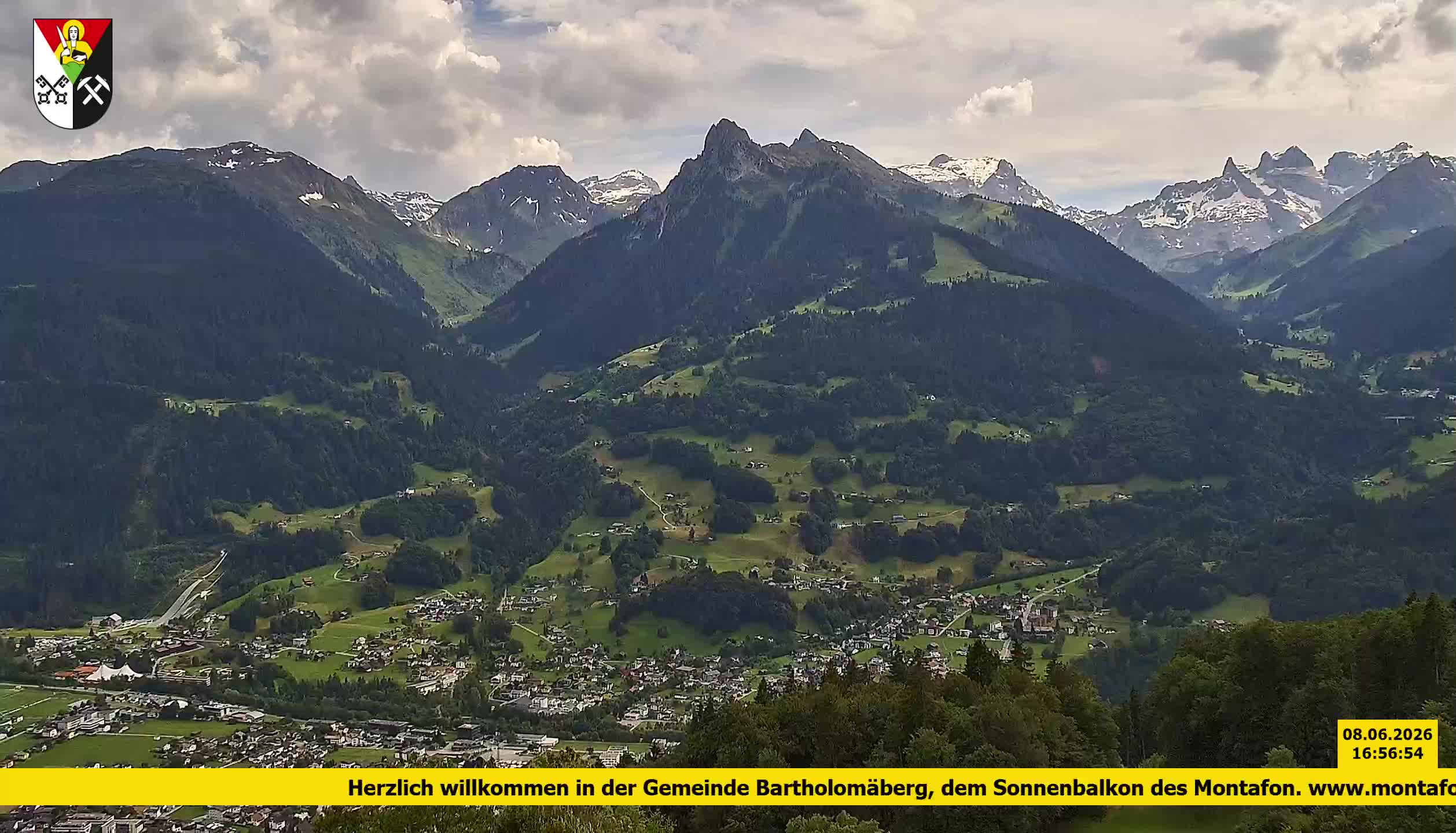 Bartholomäberg | Blick auf Schruns
