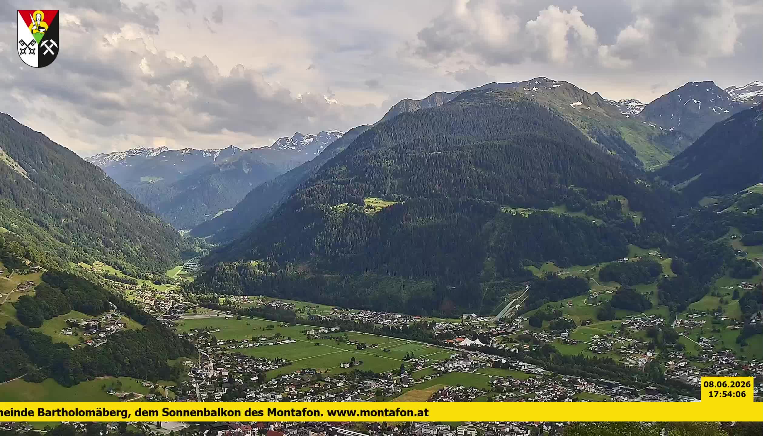 Bartholomäberg | Blick auf Schruns