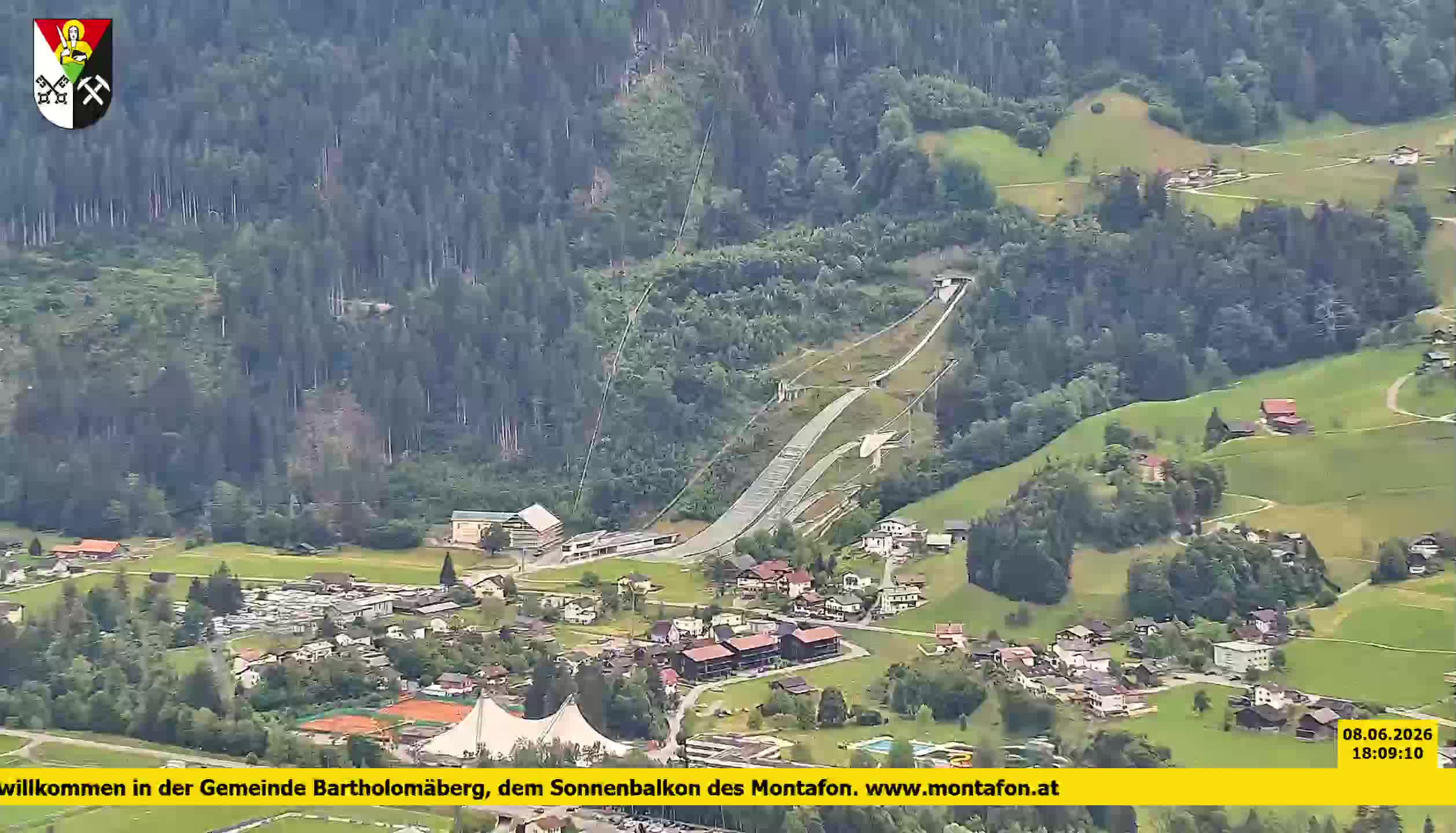 Bartholomäberg | Blick auf Schruns