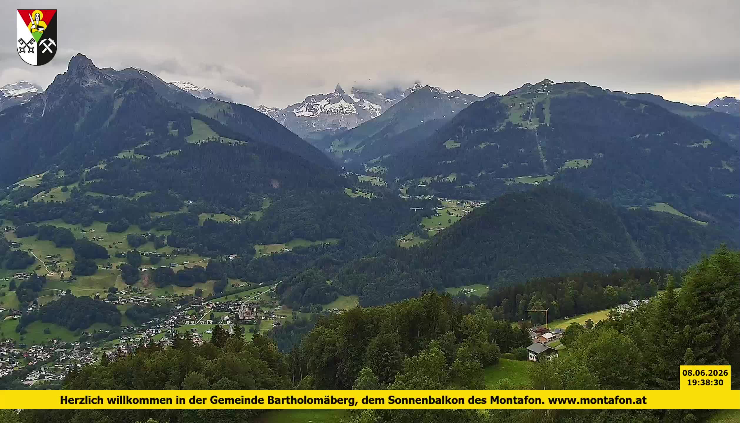 Bartholomäberg | Blick auf Schruns