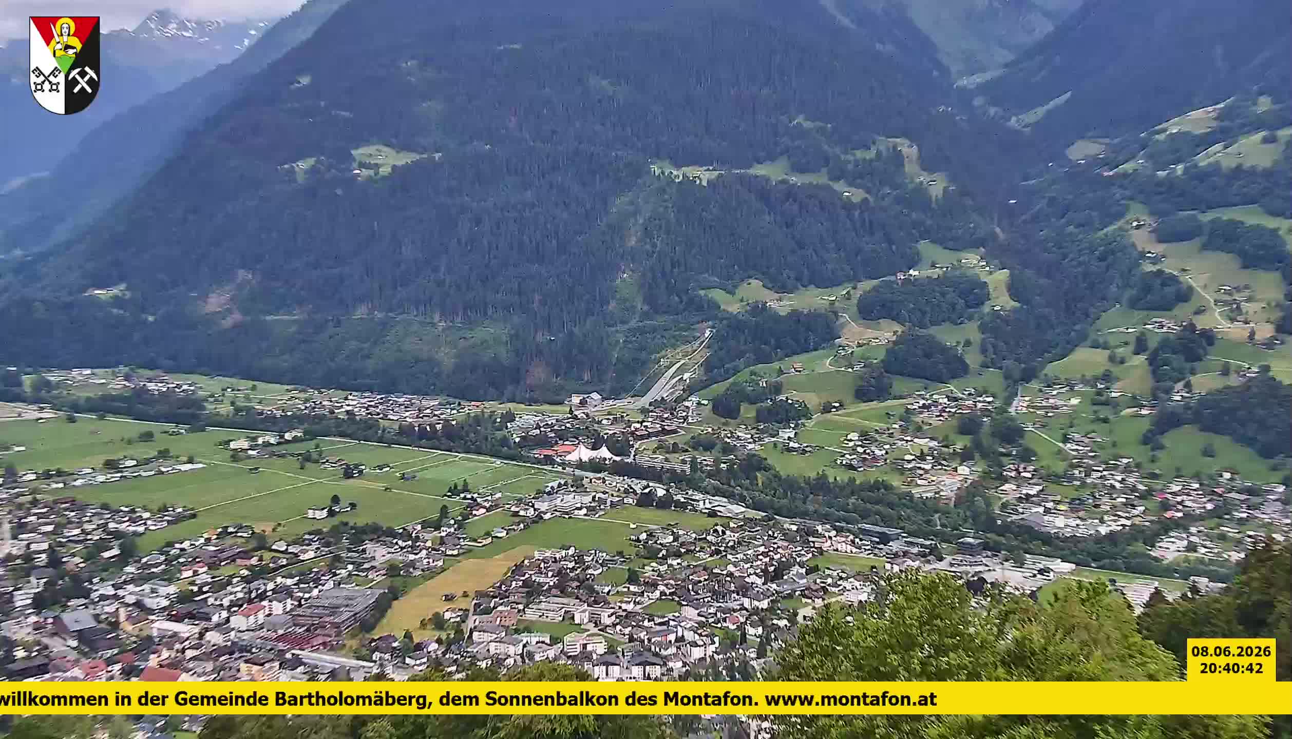 Bartholomäberg | Blick auf Schruns