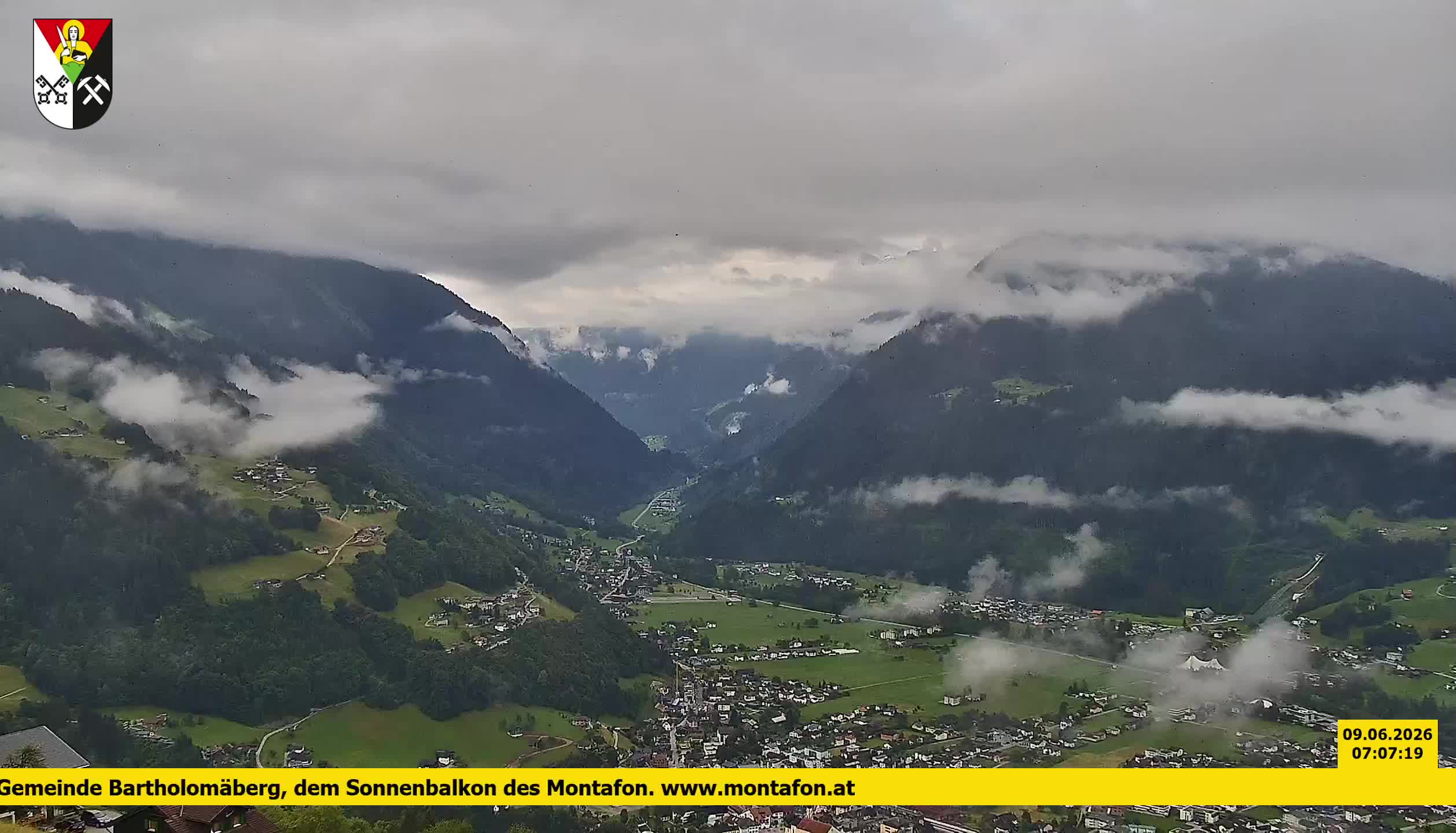 Bartholomäberg | Blick auf Schruns
