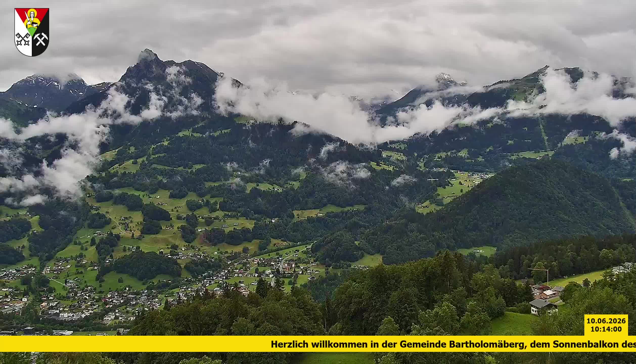 Bartholomäberg | Blick auf Schruns