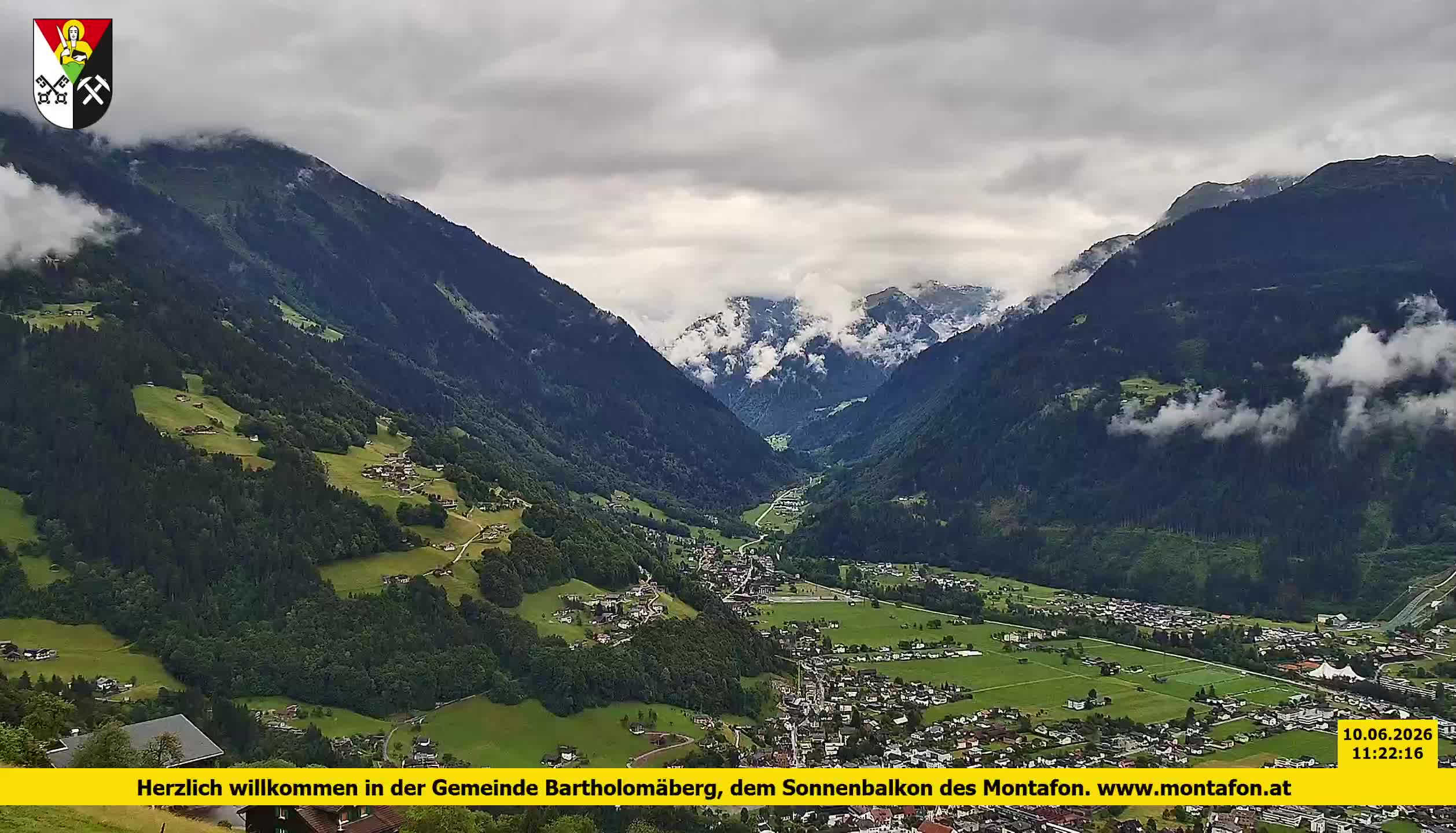 Bartholomäberg | Blick auf Schruns