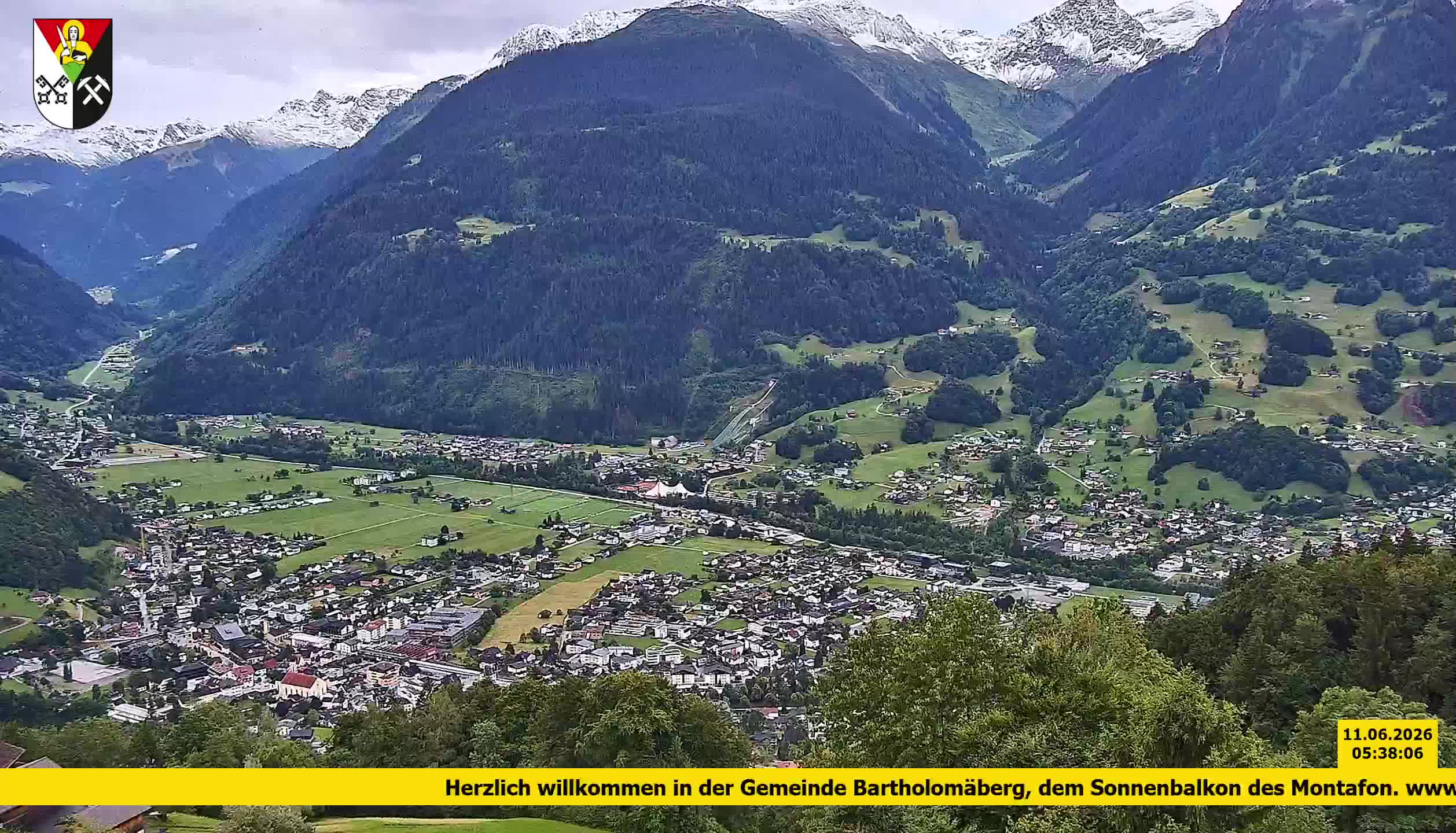 Bartholomäberg | Blick auf Schruns