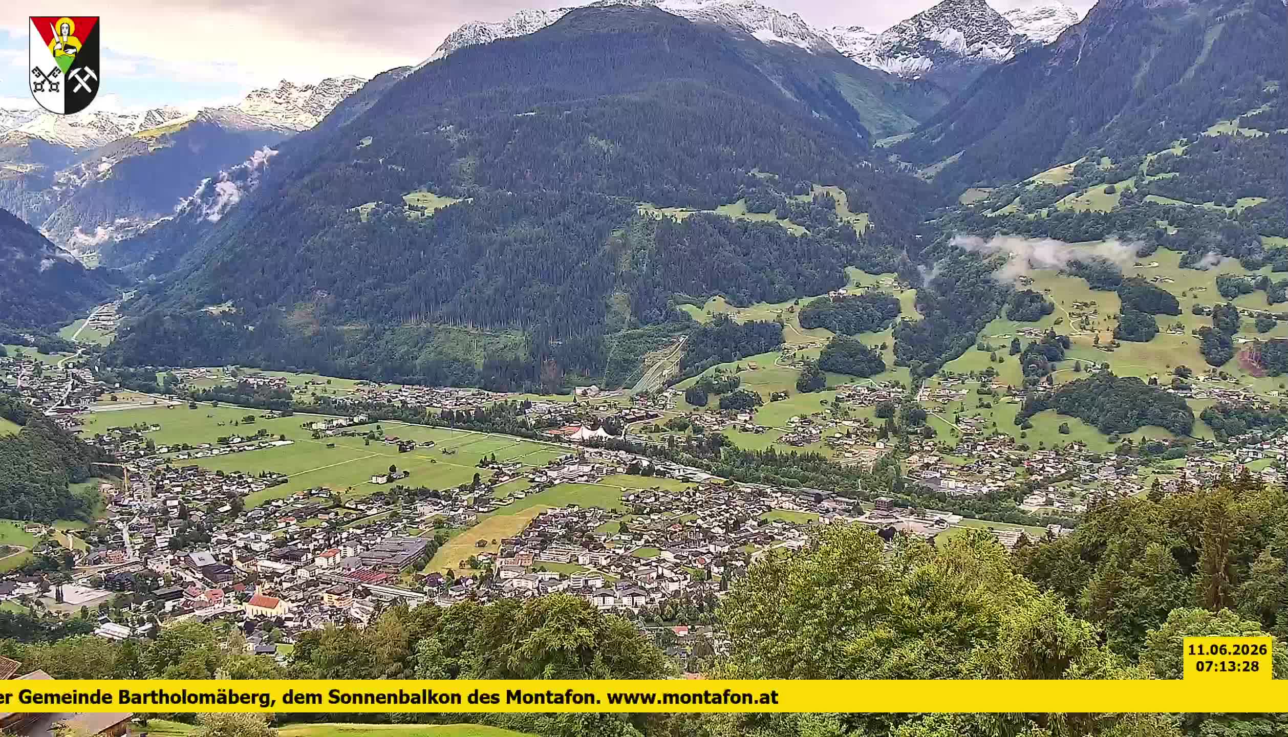 Bartholomäberg | Blick auf Schruns