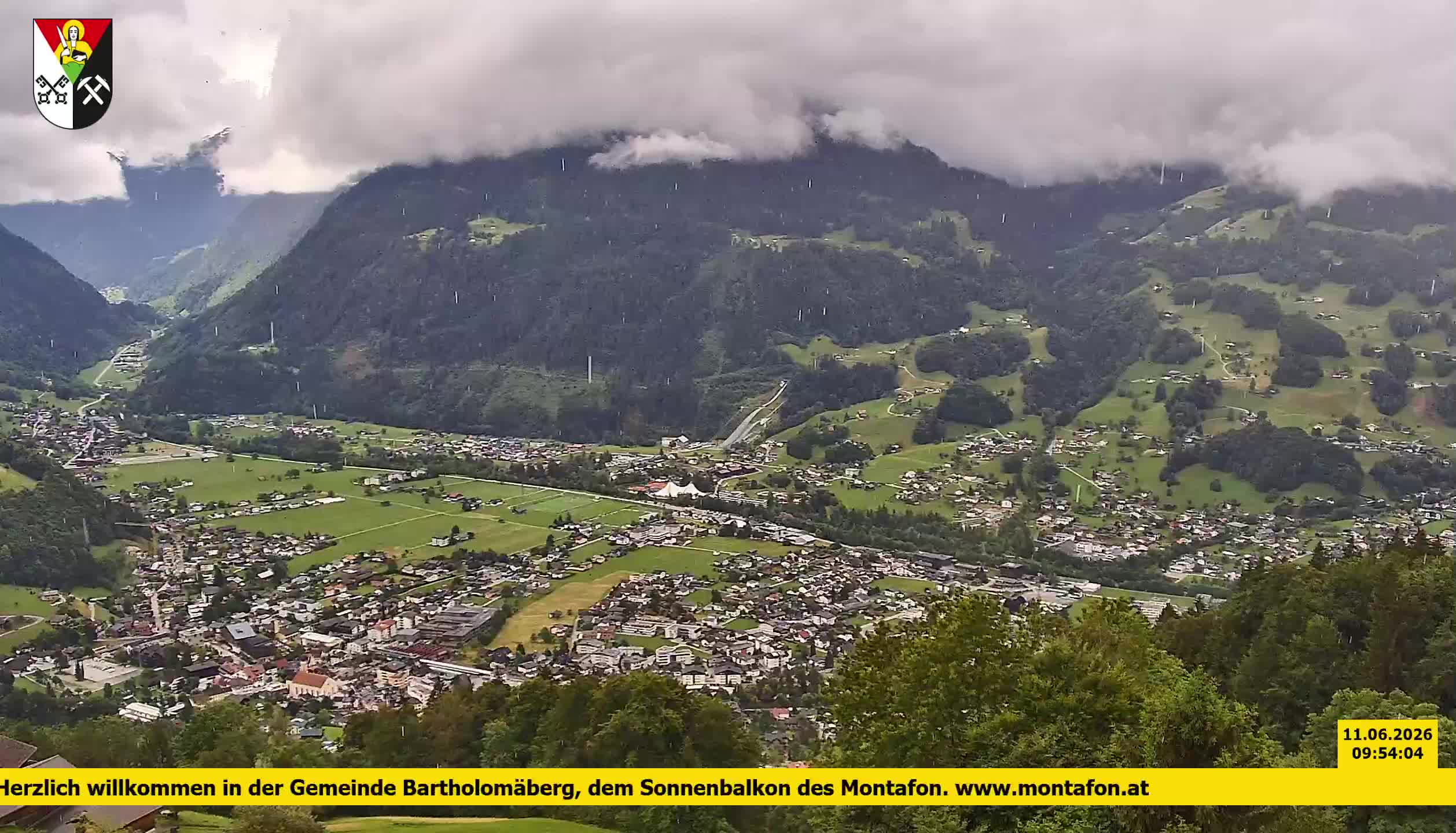 Bartholomäberg | Blick auf Schruns