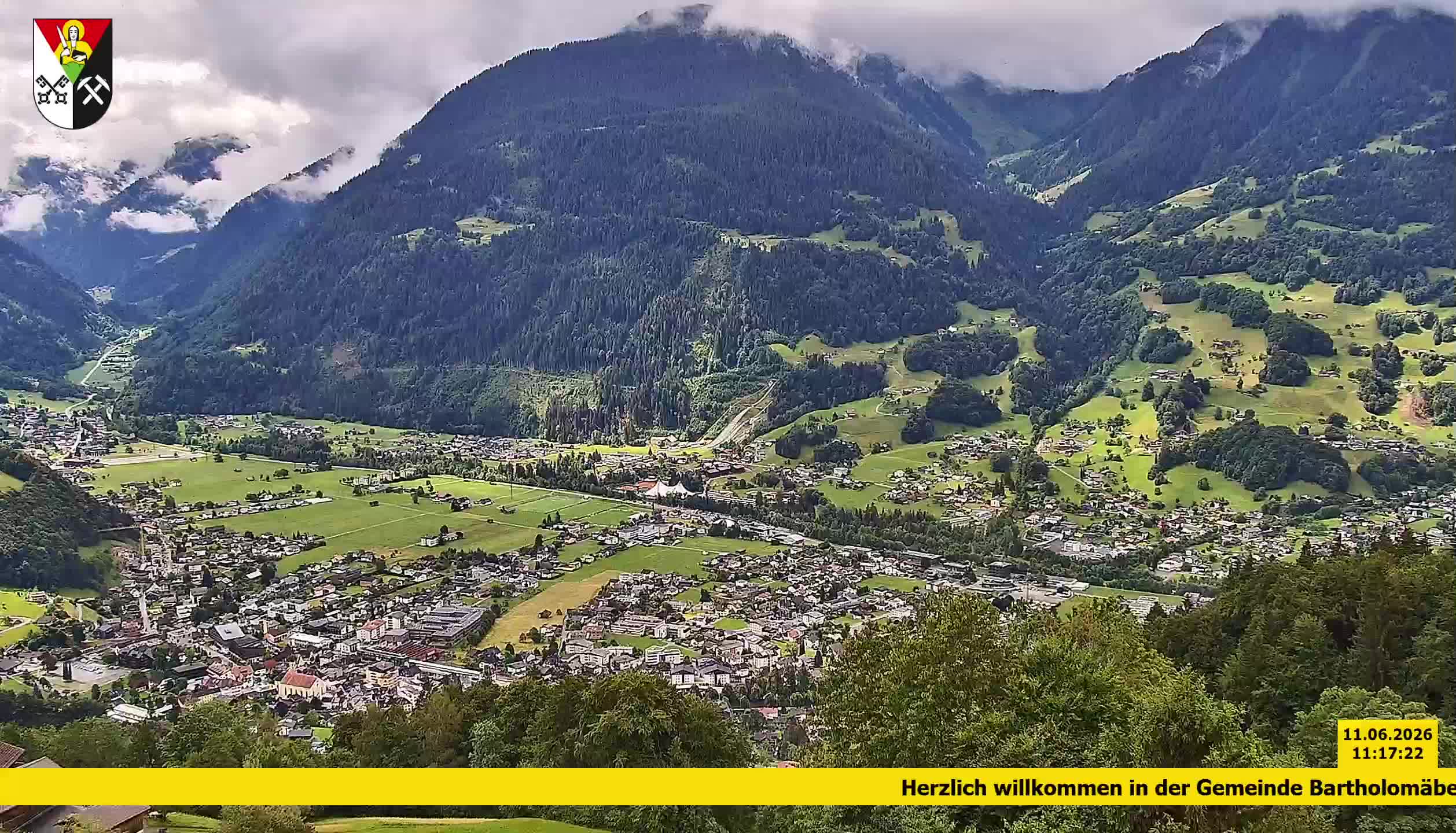 Bartholomäberg | Blick auf Schruns
