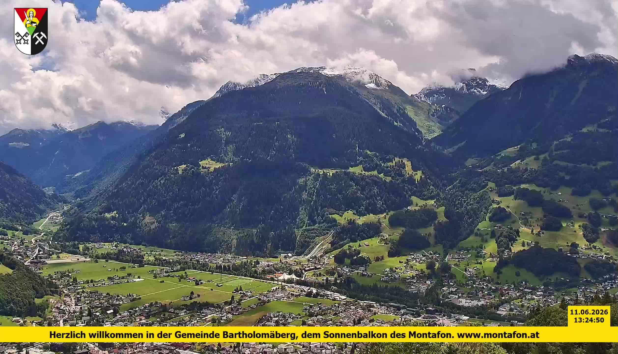 Bartholomäberg | Blick auf Schruns