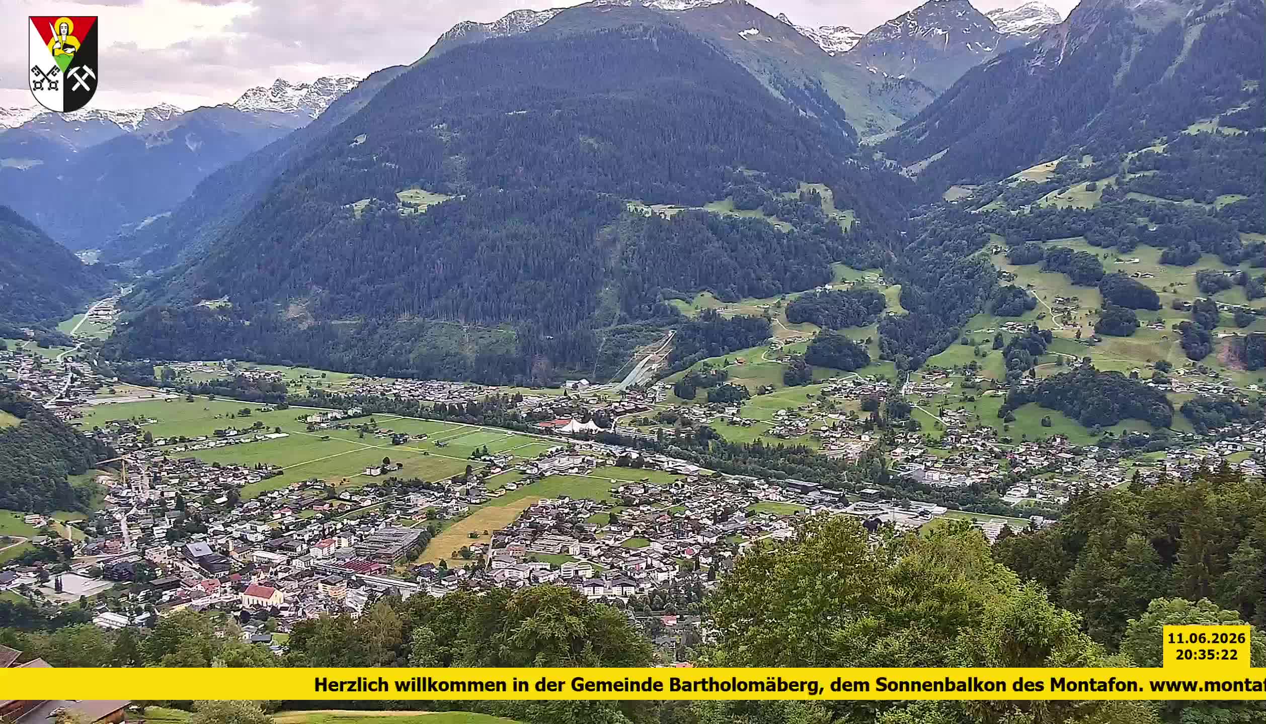 Bartholomäberg | Blick auf Schruns