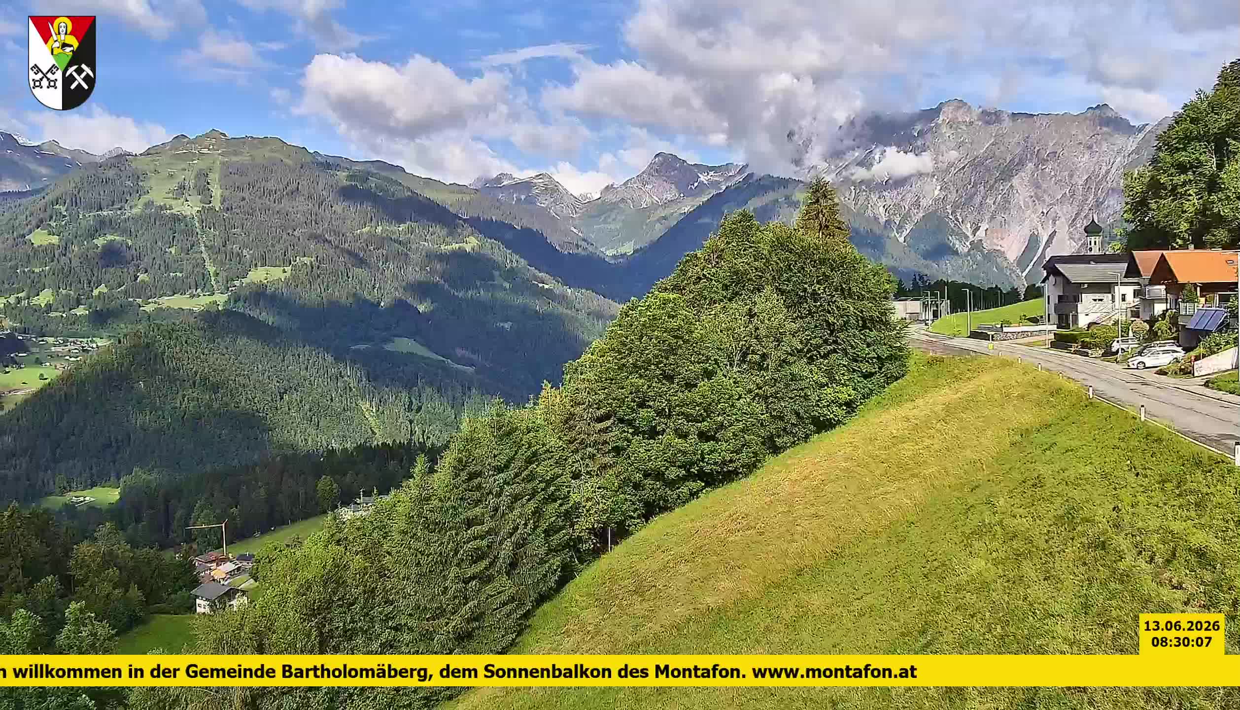Bartholomäberg | Blick auf Schruns