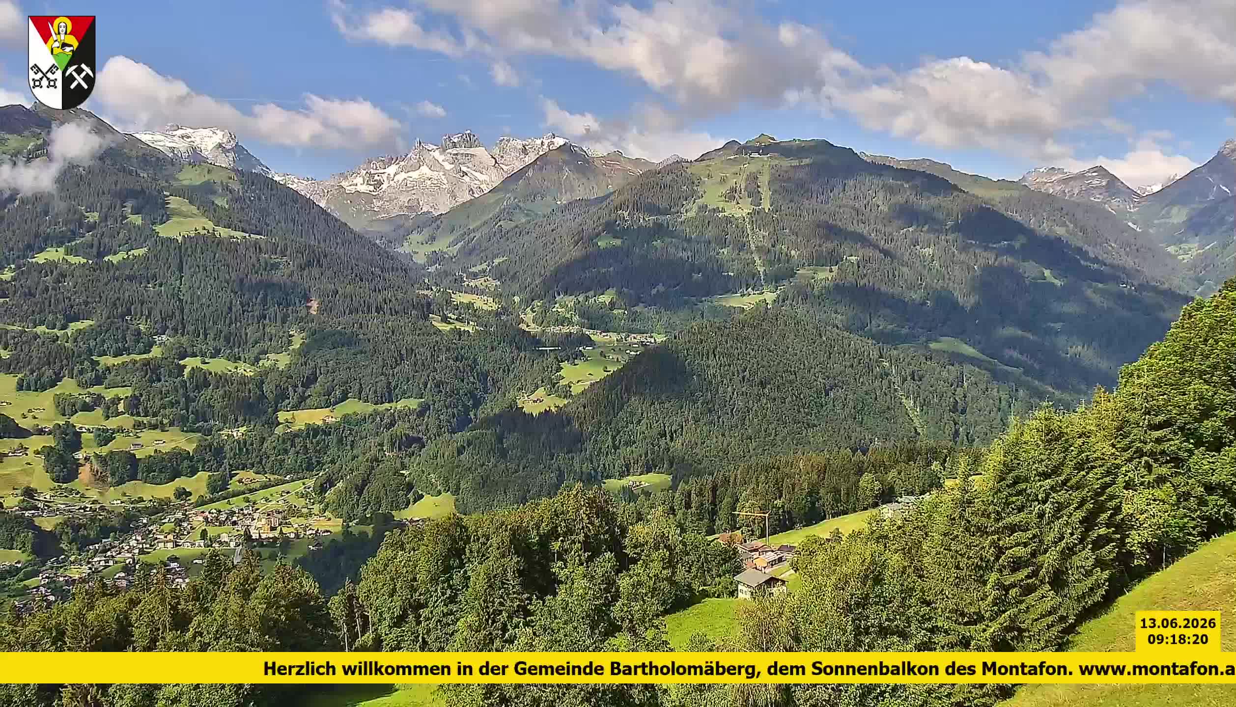Bartholomäberg | Blick auf Schruns