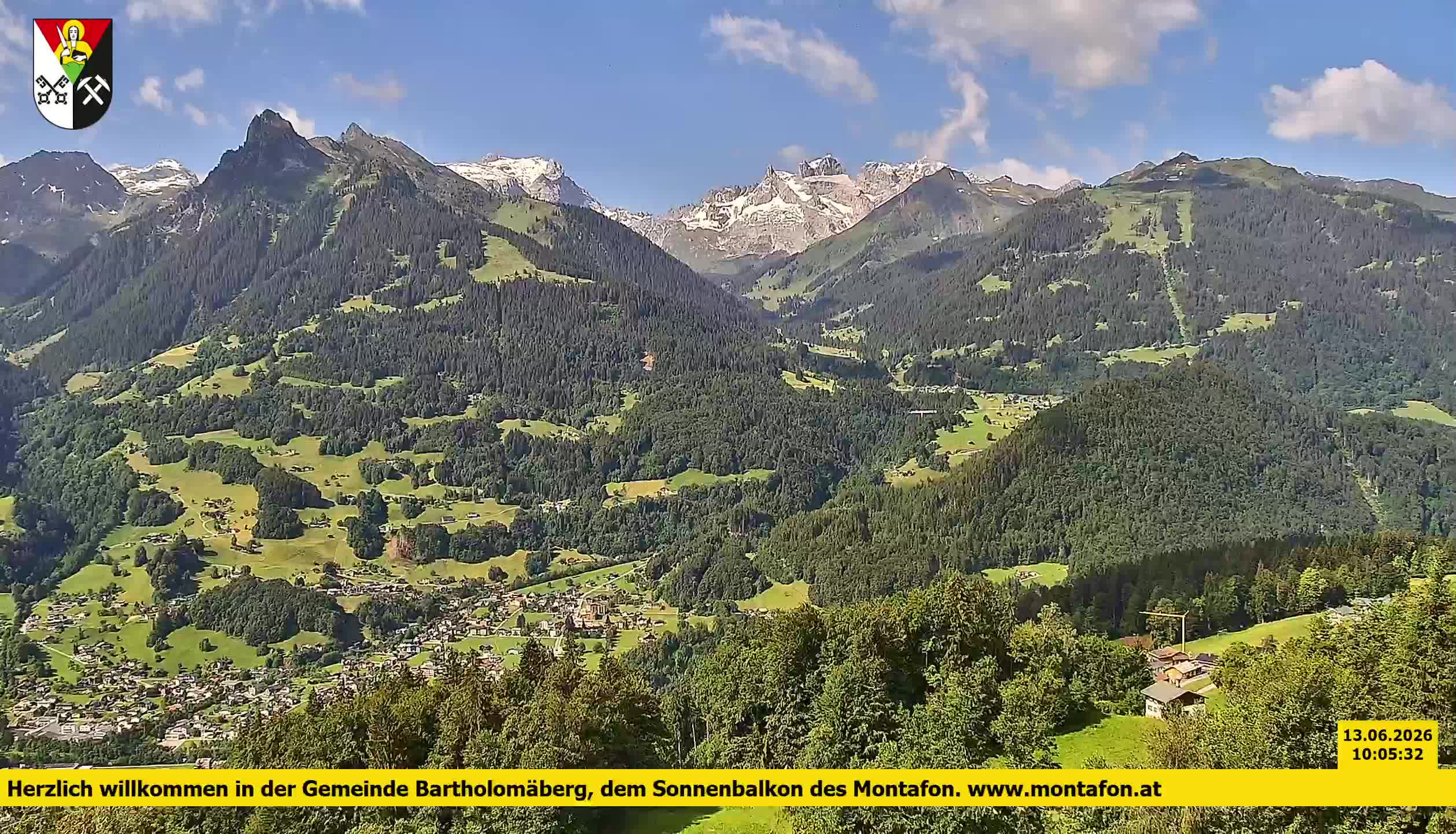 Bartholomäberg | Blick auf Schruns