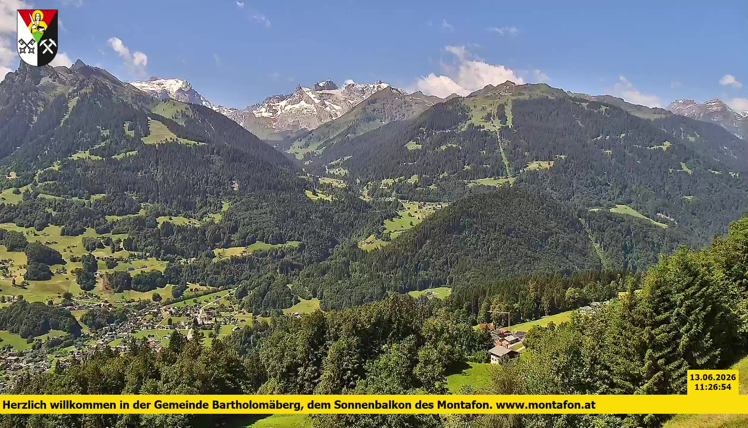 Bartholomäberg | Blick auf Schruns