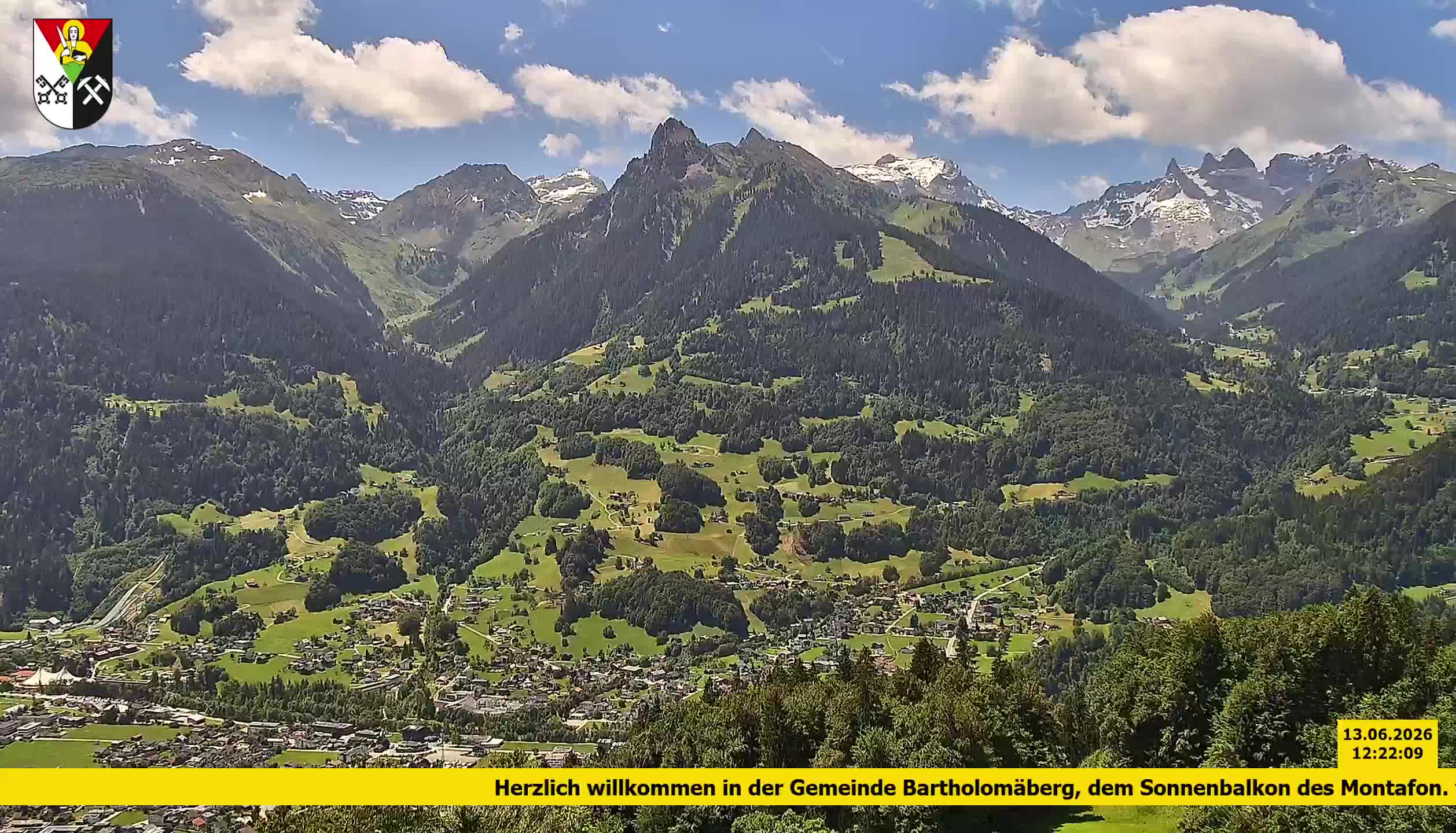Bartholomäberg | Blick auf Schruns