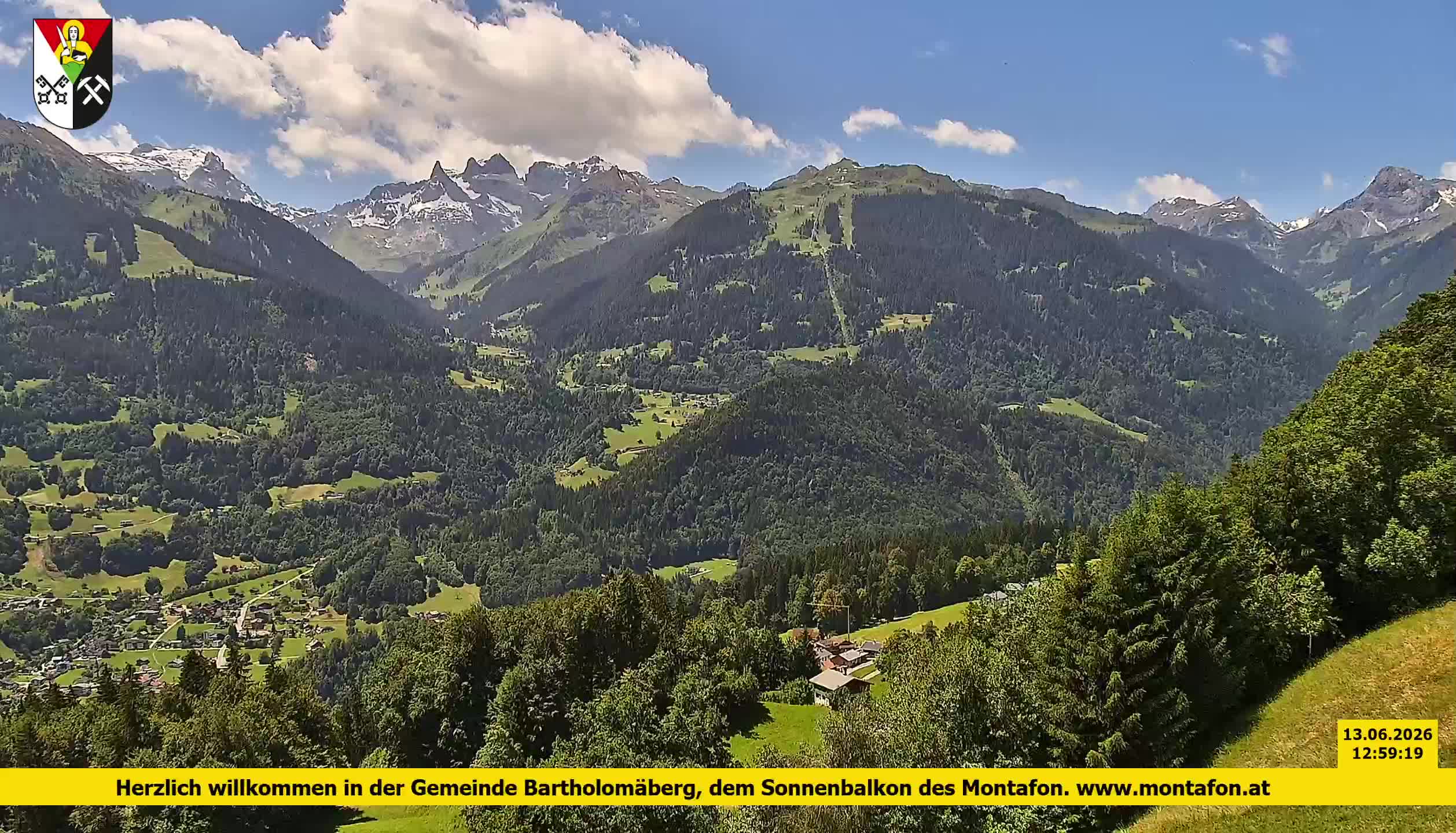 Bartholomäberg | Blick auf Schruns