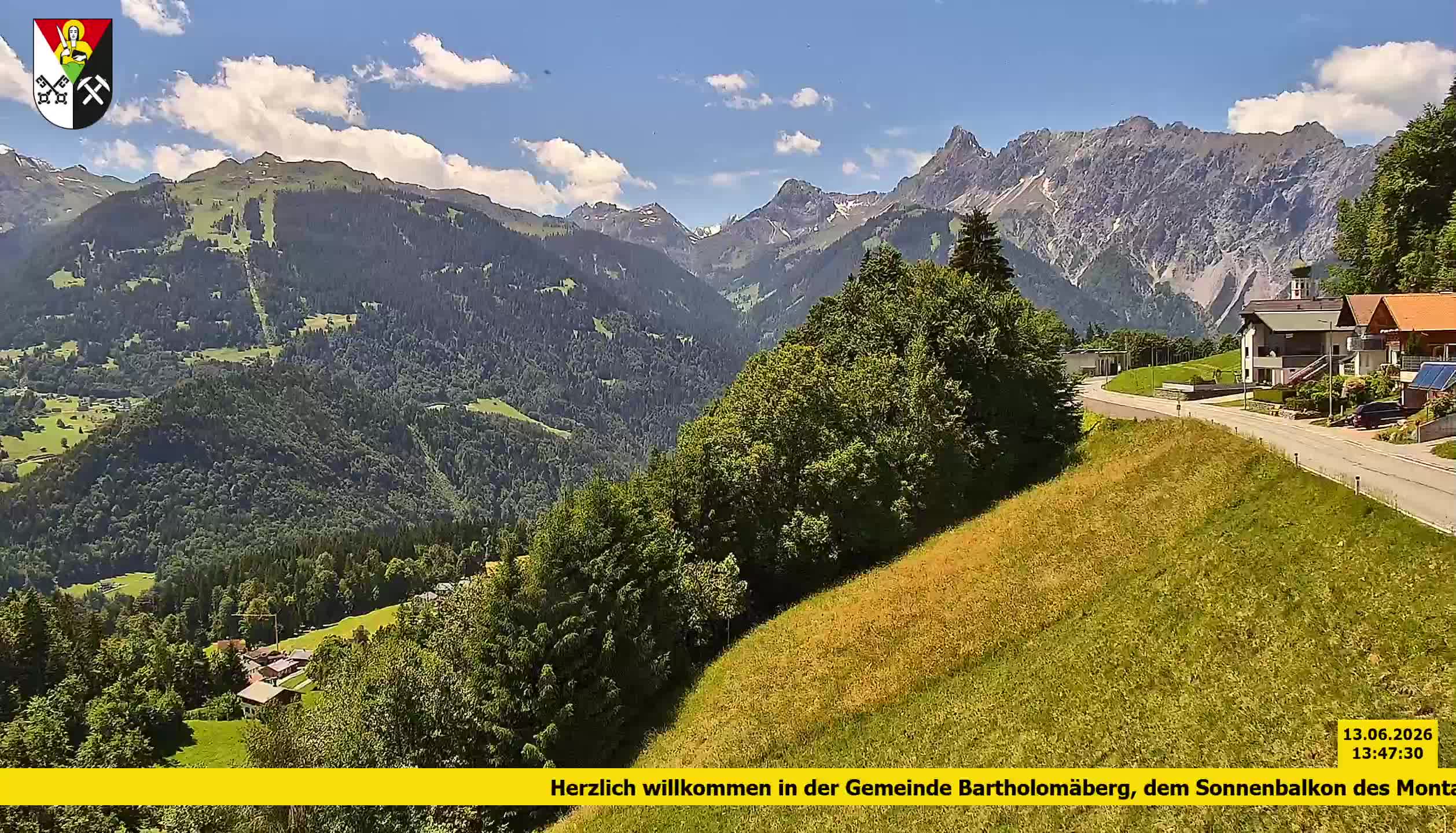 Bartholomäberg | Blick auf Schruns