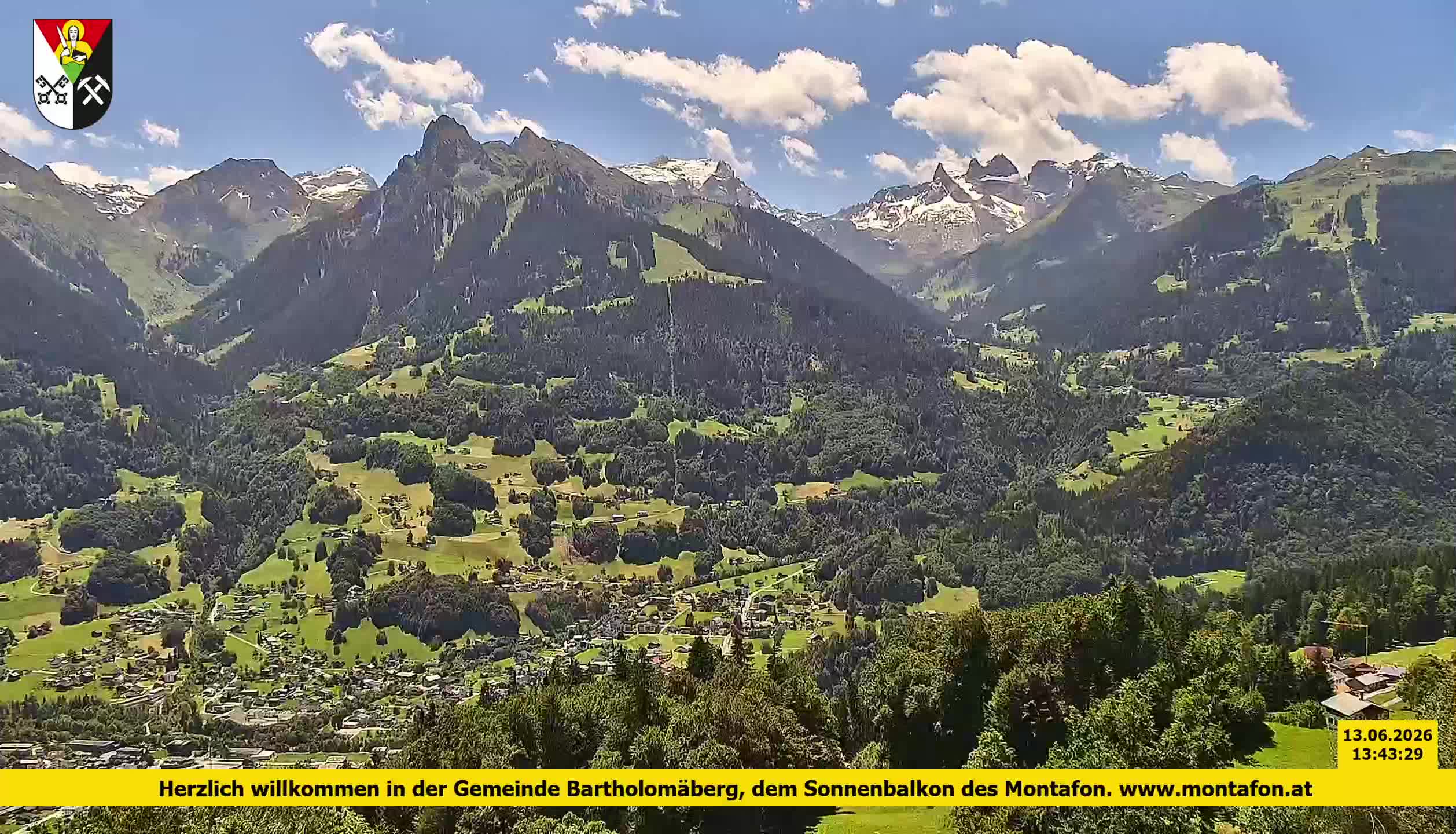 Bartholomäberg | Blick auf Schruns