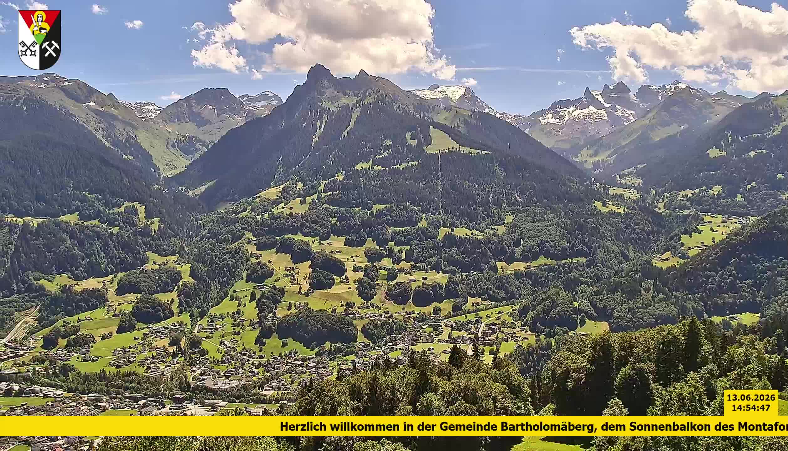 Bartholomäberg | Blick auf Schruns