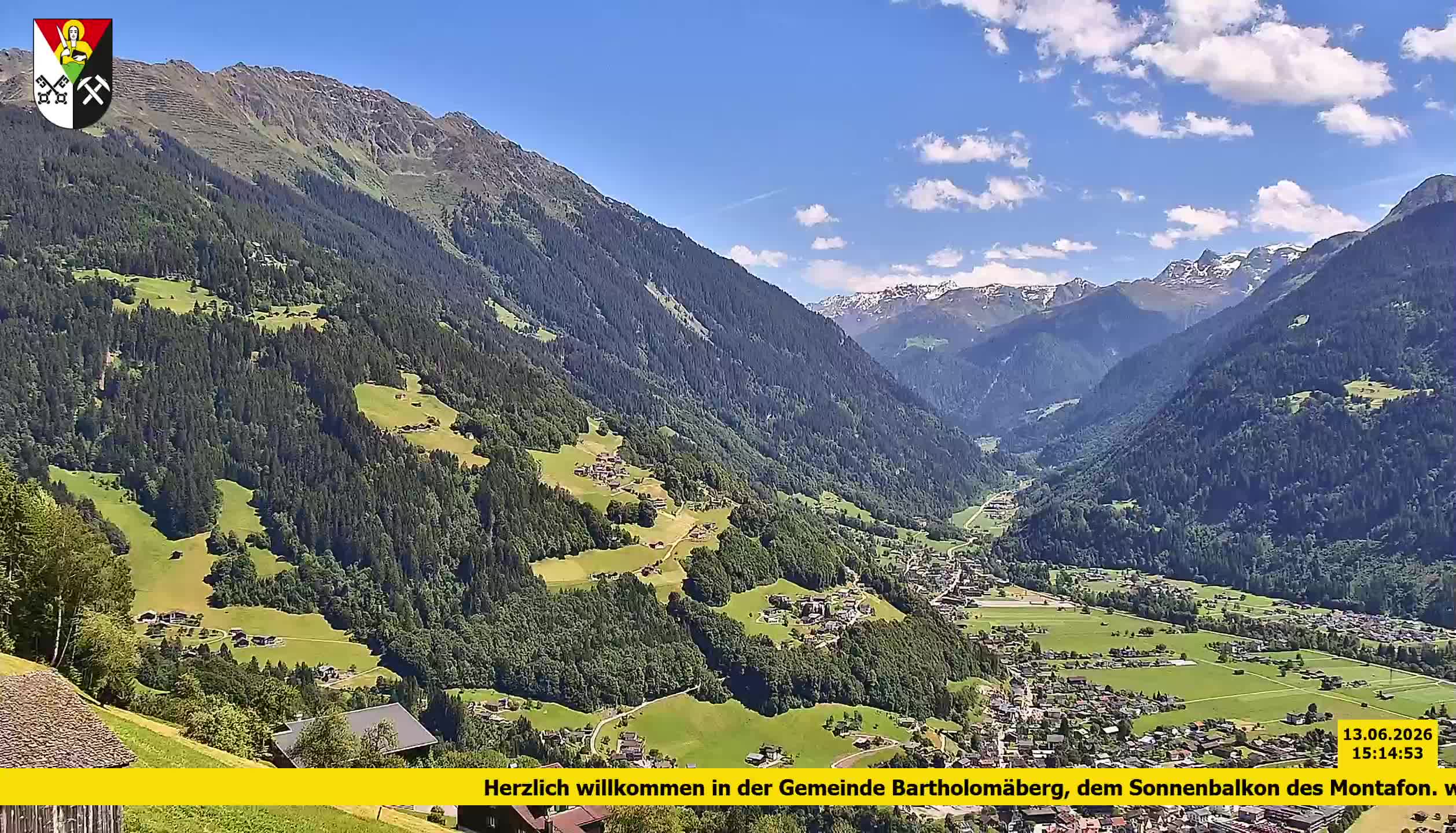 Bartholomäberg | Blick auf Schruns