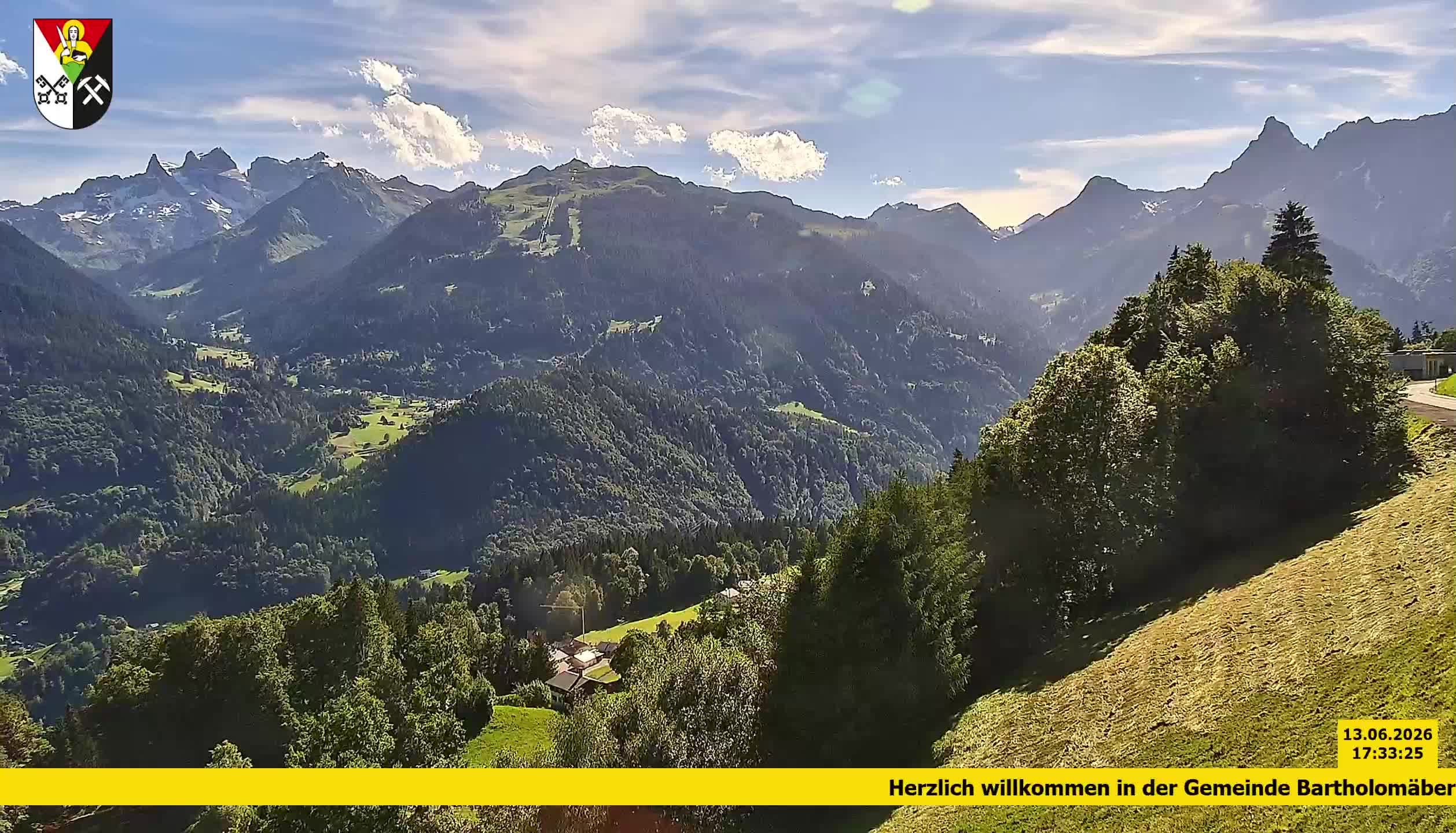 Bartholomäberg | Blick auf Schruns