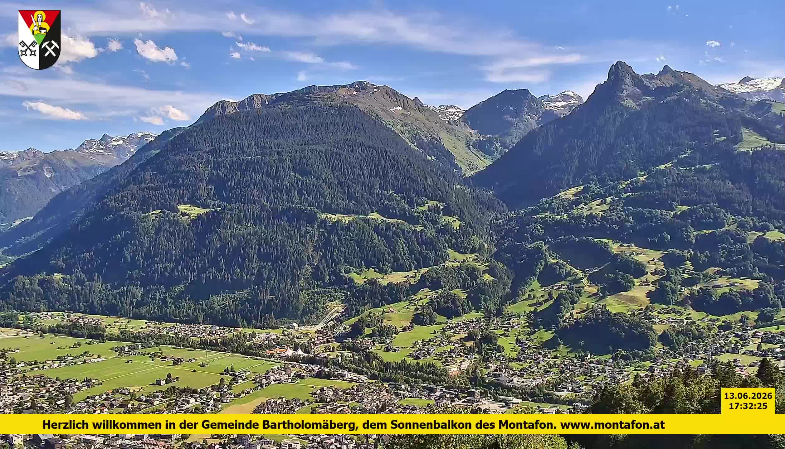 Bartholomäberg | Blick auf Schruns