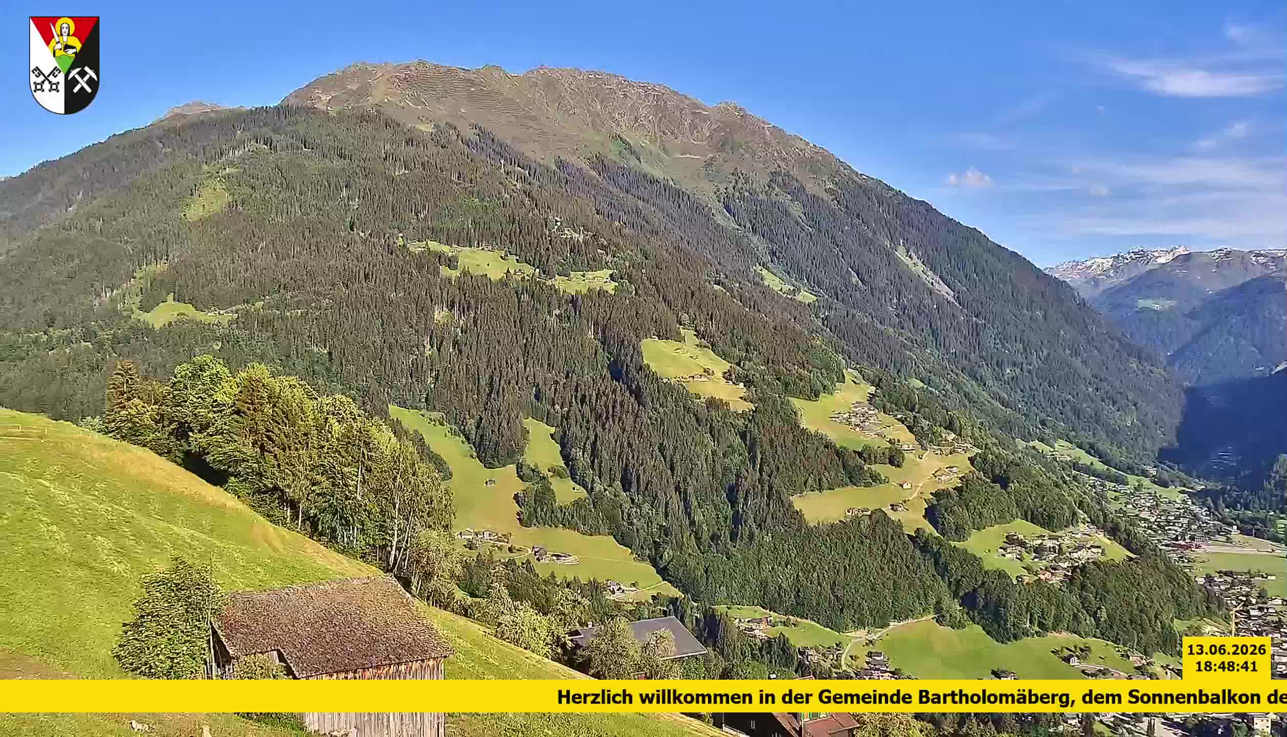 Bartholomäberg | Blick auf Schruns