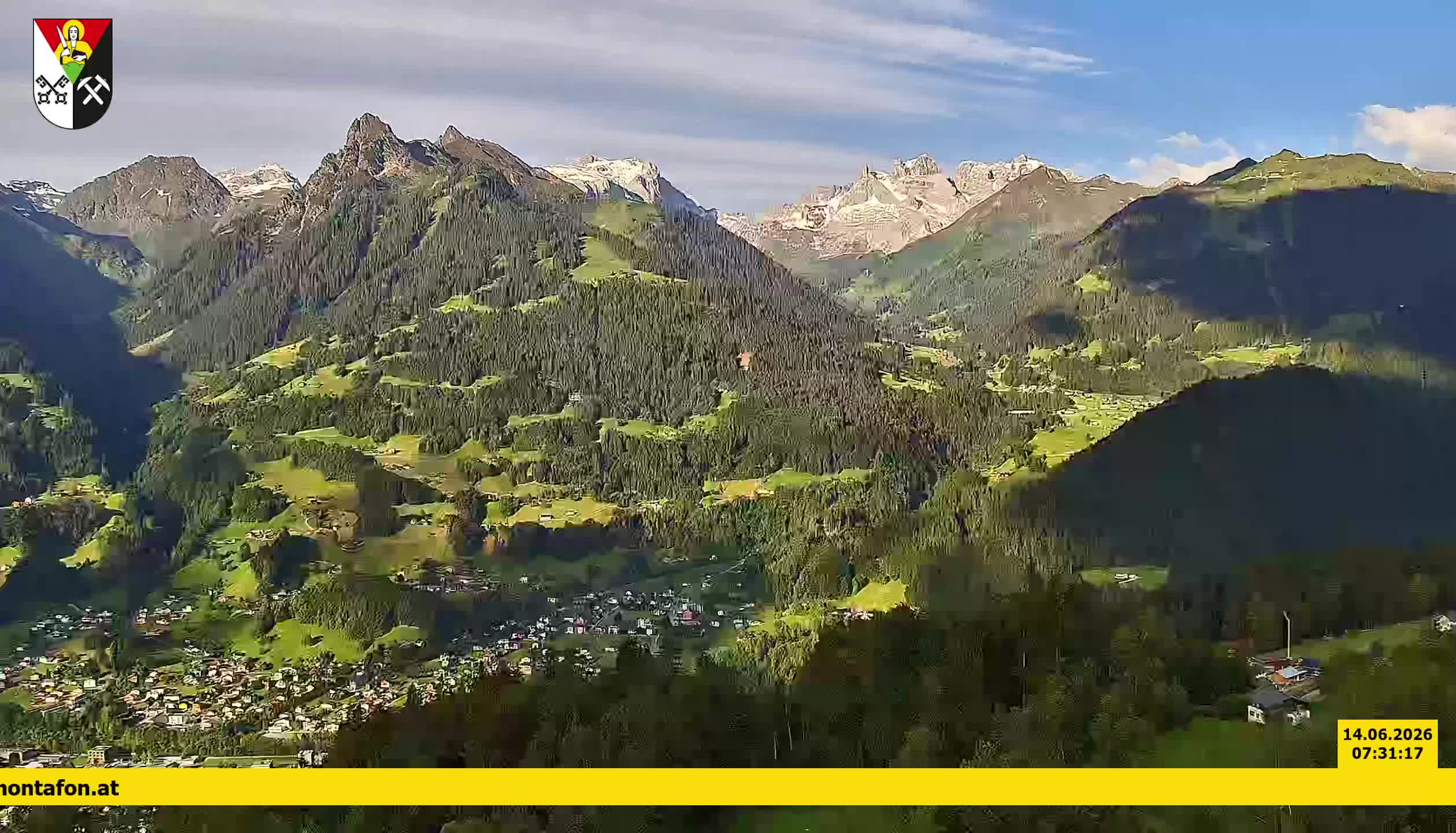 Bartholomäberg | Blick auf Schruns
