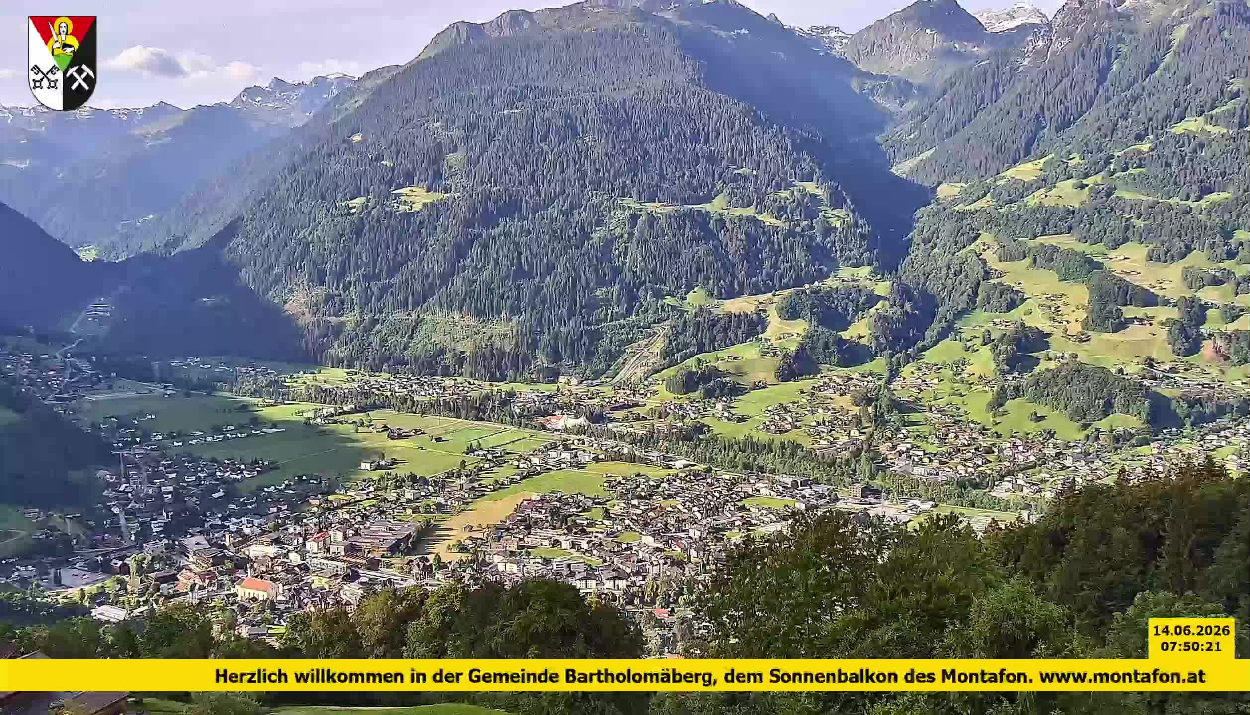Bartholomäberg | Blick auf Schruns