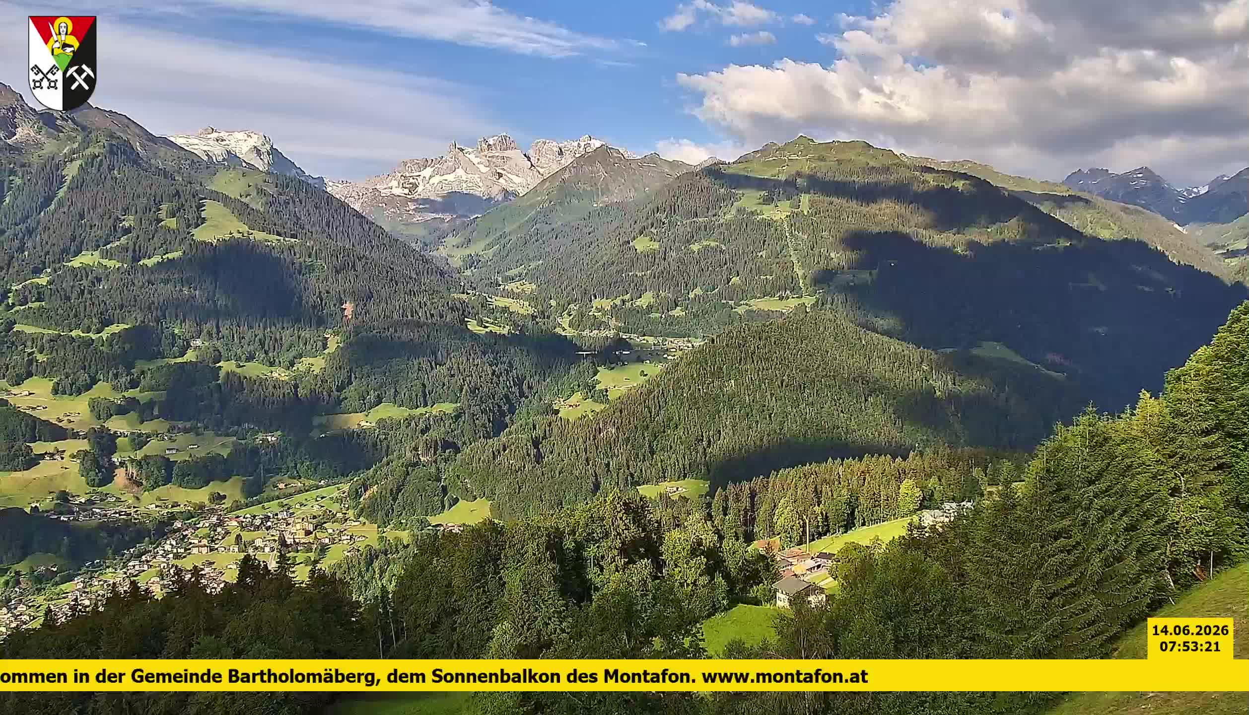 Bartholomäberg | Blick auf Schruns